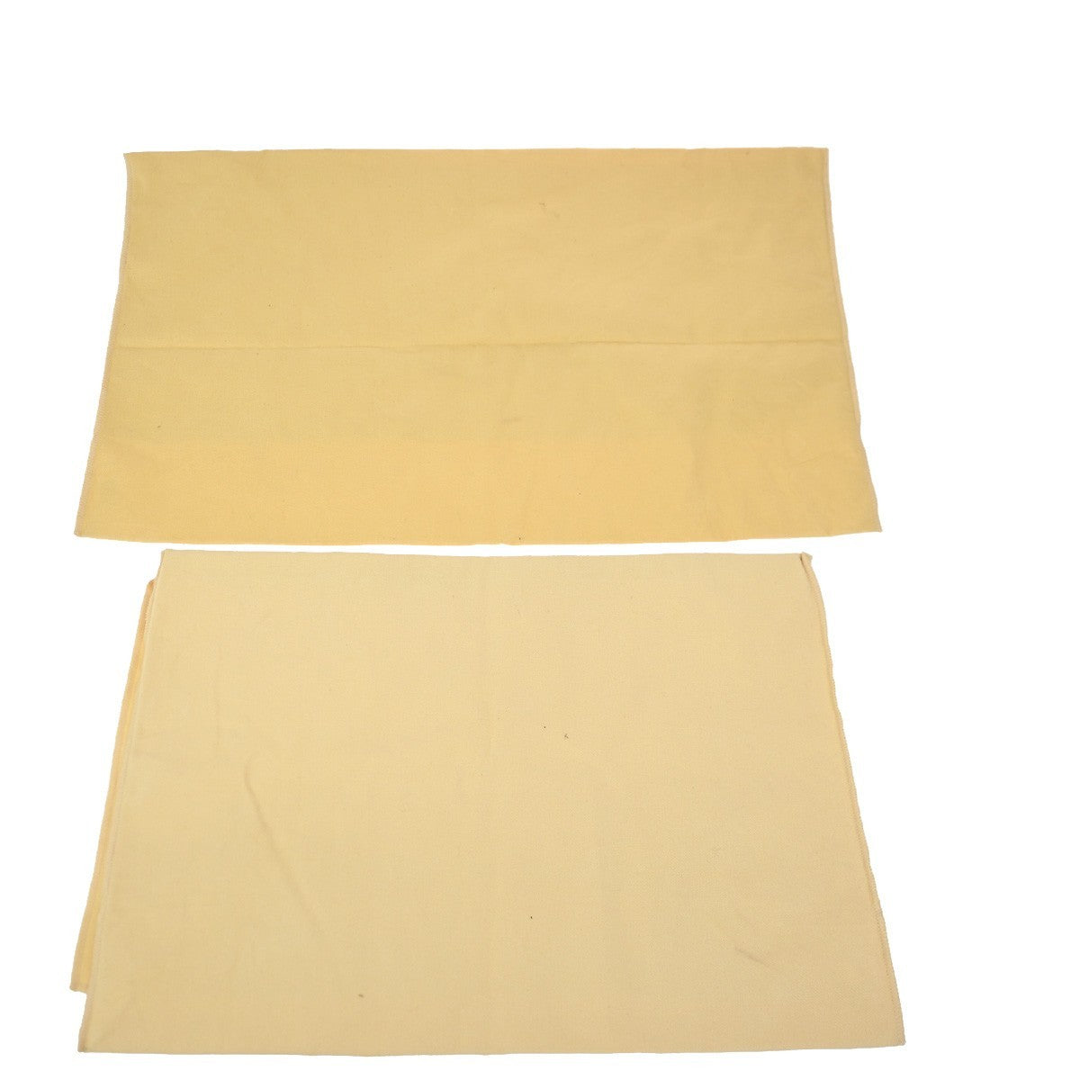 LOUIS VUITTON Logo 10 Set Dust Bag Drawstring Canvas Cotton Beige Brown 09ZA267