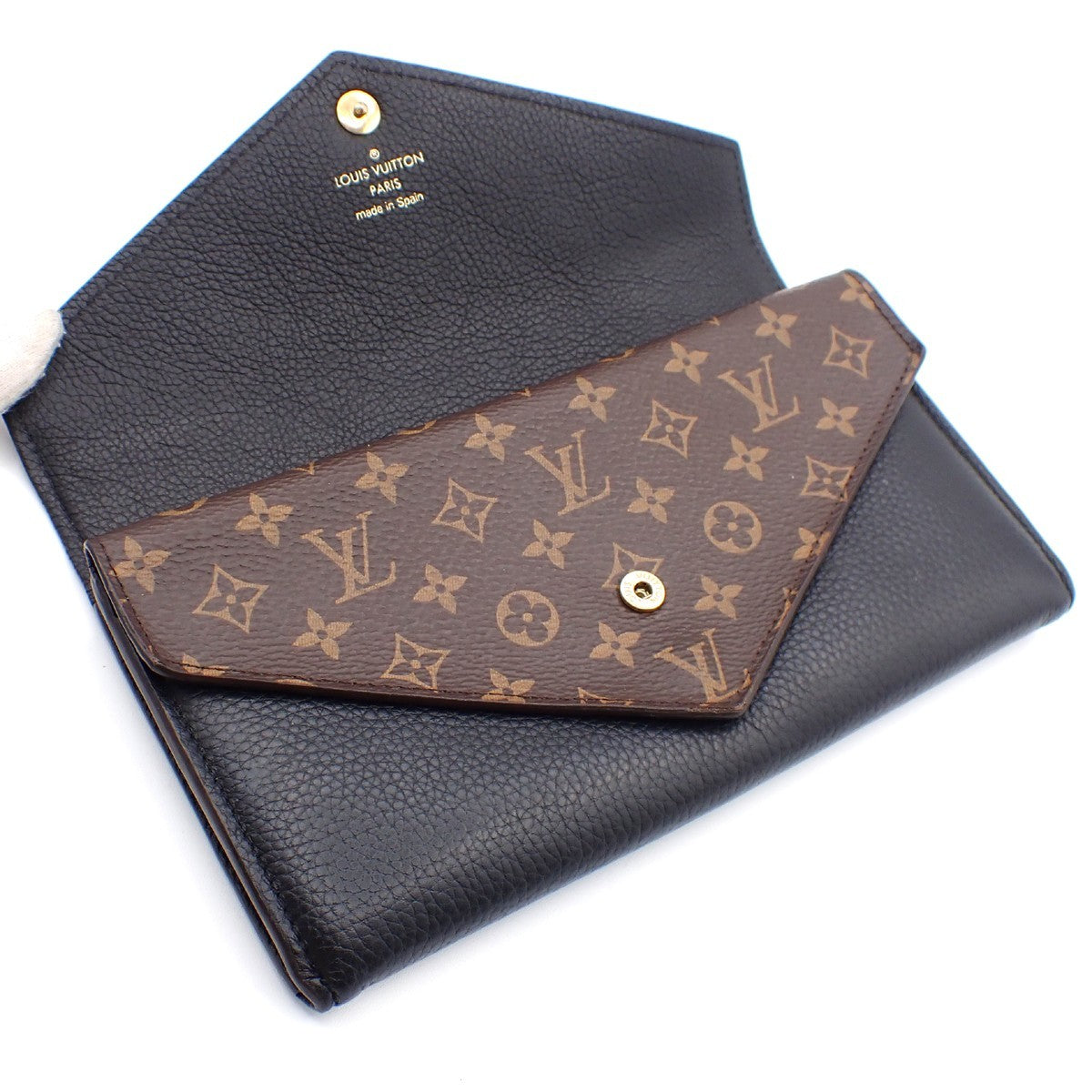 LOUIS VUITTON Portefeuille  Double V Long Bifold Wallet Monogram M64319 62AA124