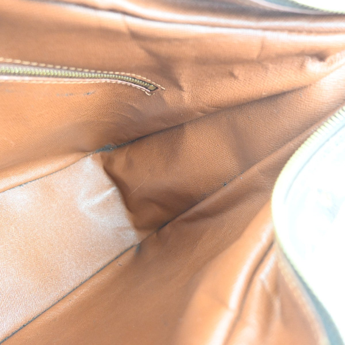 LOUIS VUITTON Boulogne 35 Shoulder Bag Monogram Leather Brown M51260 39KC444