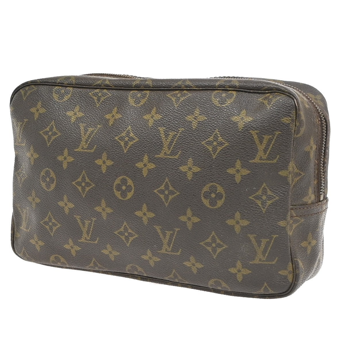 LOUIS VUITTON Trousse Toilette 28 Clutch Hand Bag Monogram Brown M47522 66PA079