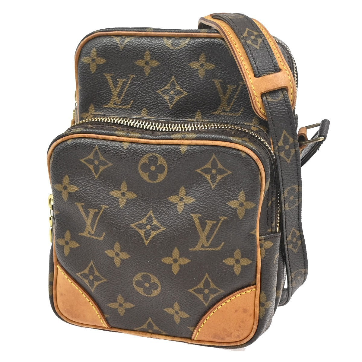 LOUIS VUITTON Amazon Crossbody Shoulder Bag Monogram Leather BN M45236 82KC762