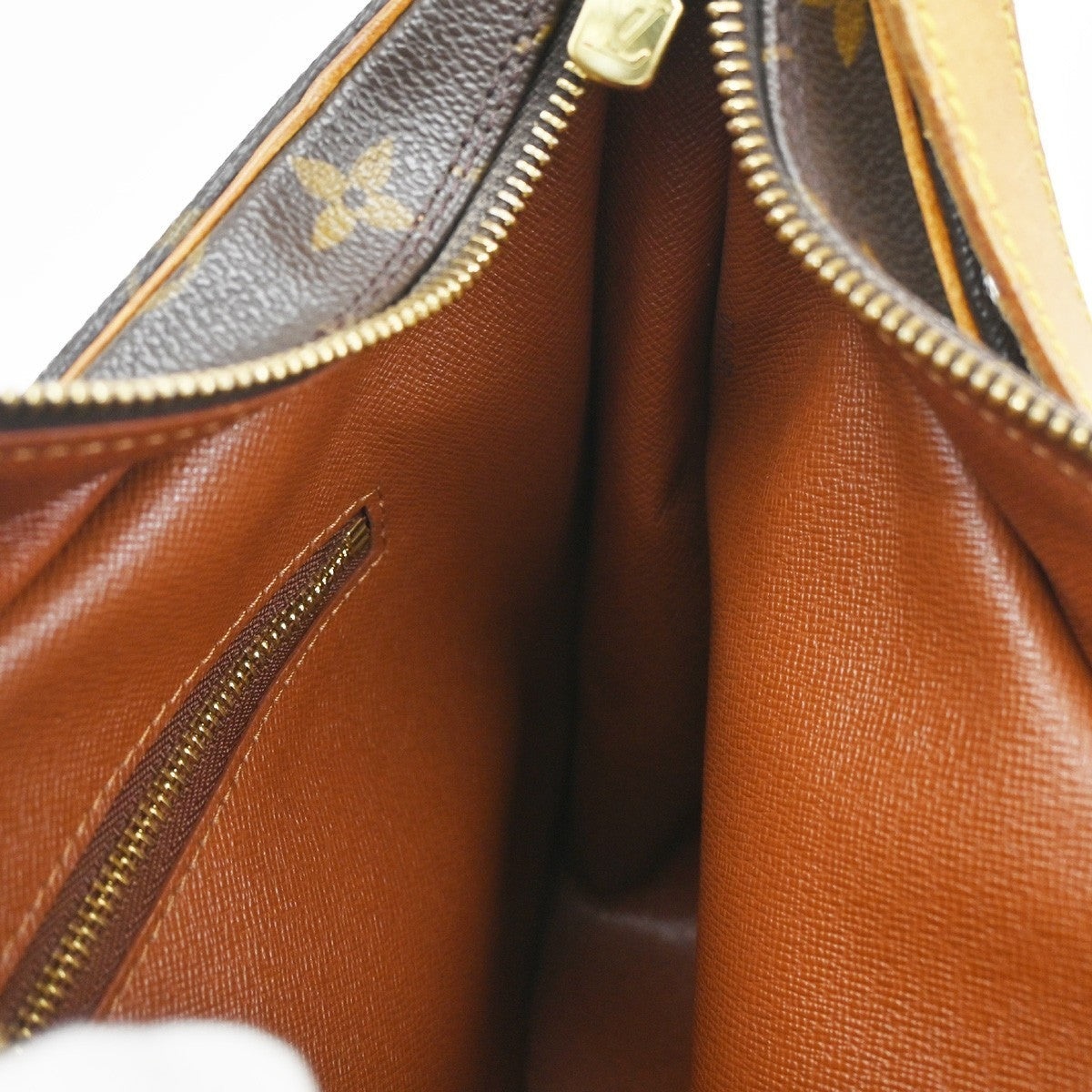 LOUIS VUITTON Boulogne 30 Shoulder Bag Monogram Leather Brown M51265 82CA634