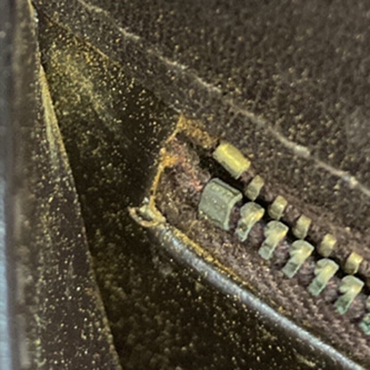 CELINE Logo Horse Carriage Shoulder Bag Leather Brown Gold Made in Italy 30EC868