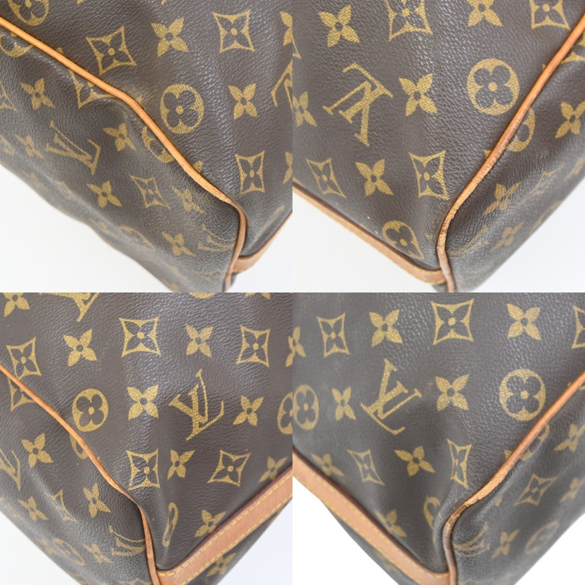 LOUIS VUITTON Flanerie 50 Shoulder Bag Monogram Leather Brown M51116 18PA061