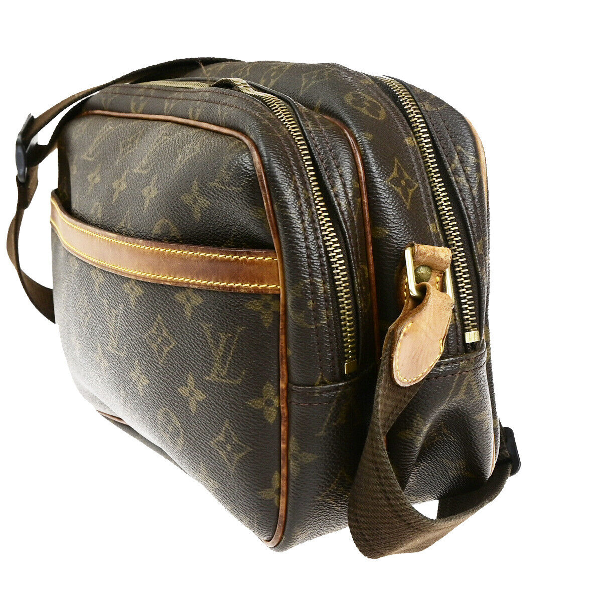 LOUIS VUITTON Reporter PM Crossbody Shoulder Bag Monogram Leather M45254 64SJ515