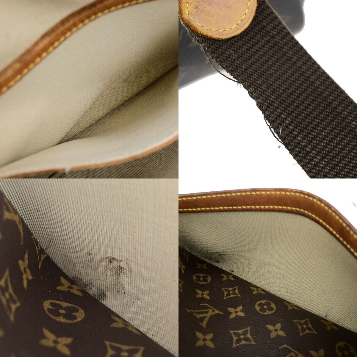 LOUIS VUITTON Reporter PM Crossbody Shoulder Bag Monogram Leather M45254 68EC903