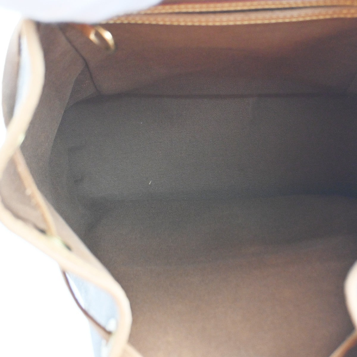 LOUIS VUITTON Montsouris MM Backpack Bag Monogram Leather Brown M51136 11SA090