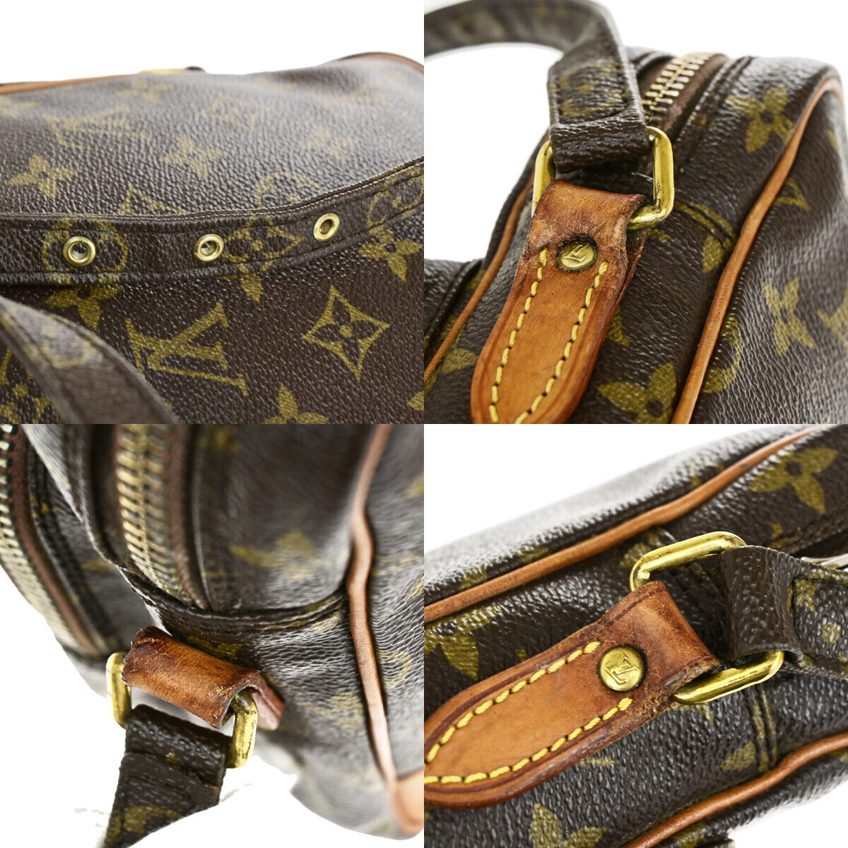 LOUIS VUITTON Amazon Crossbody Shoulder Bag Monogram Leather BN M45236 31YF053