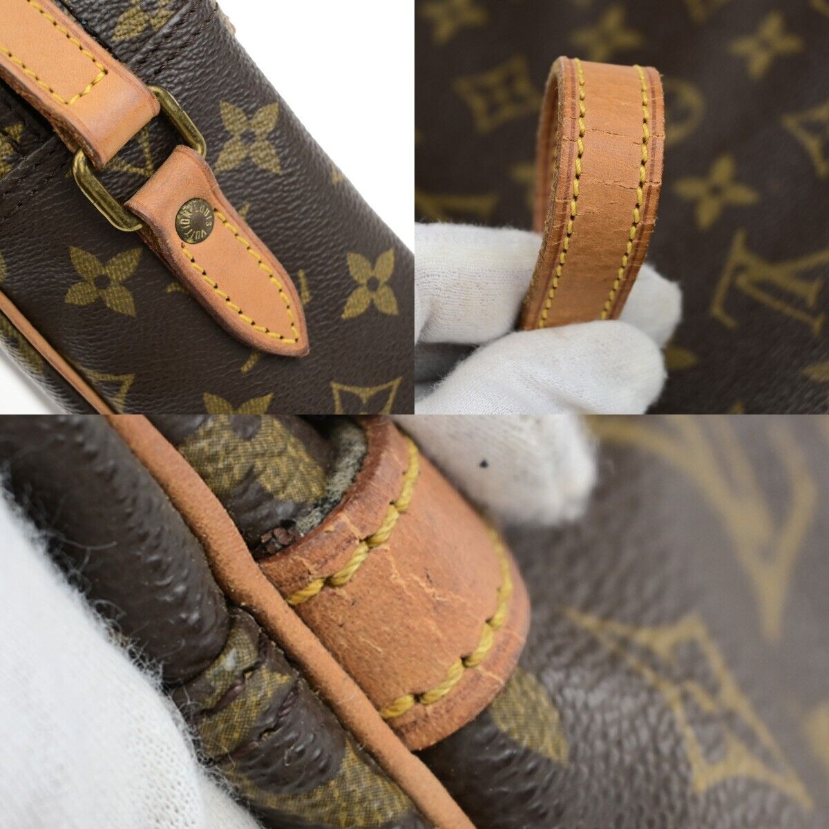 LOUIS VUITTON Trocadero 30 Shoulder Bag Monogram Leather Brown M51272 81EB702