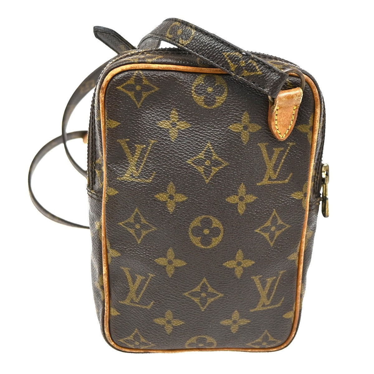 LOUIS VUITTON Mini Amazon Shoulder Bag Monogram Leather Brown M45238 33KC460