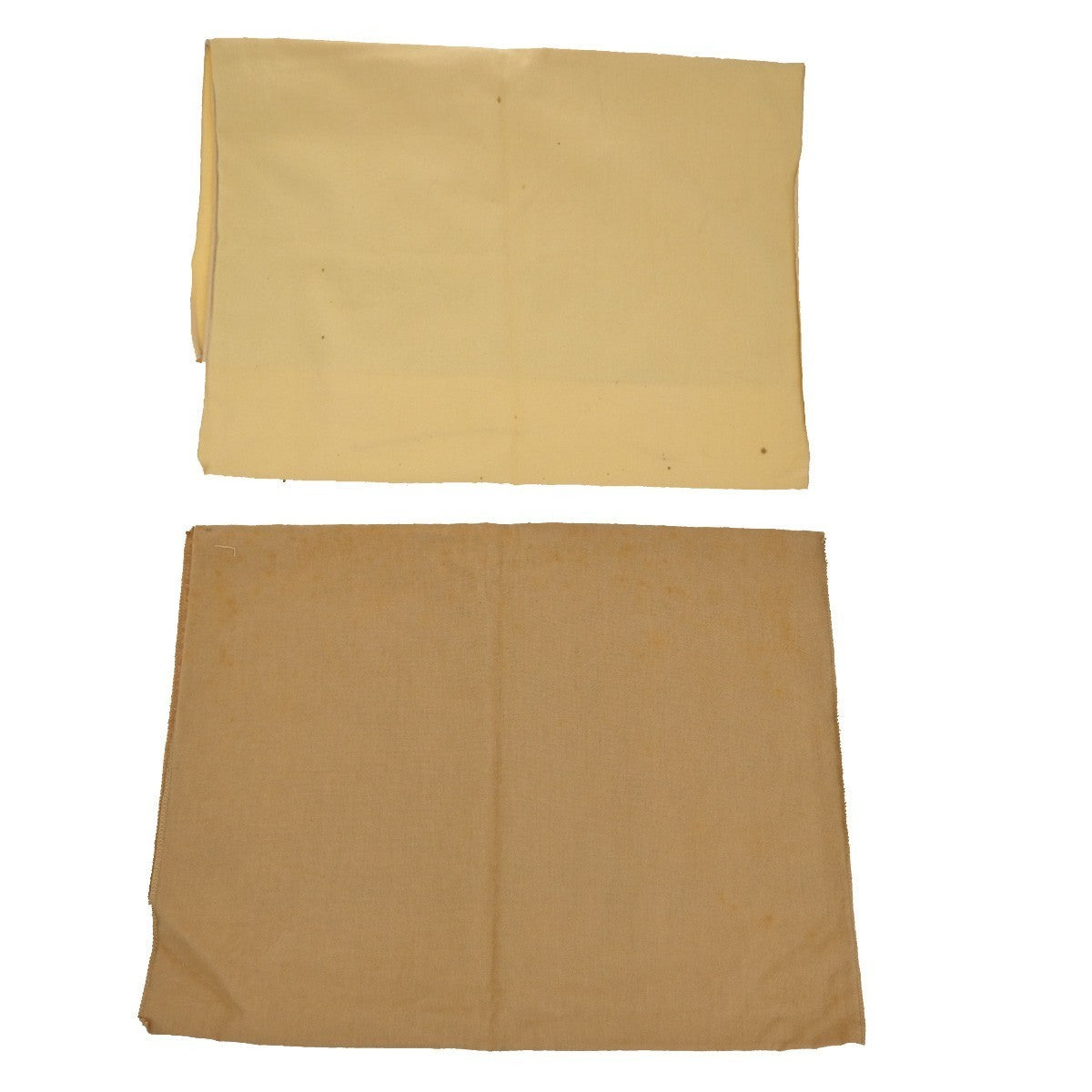 LOUIS VUITTON Logo 10 Set Dust Bag Drawstring Canvas Cotton Beige Brown 09KP231