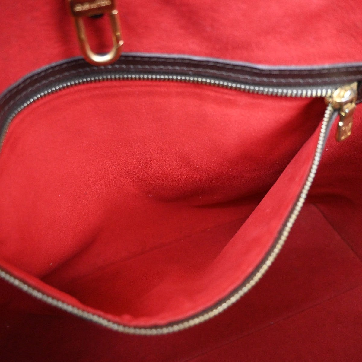 LOUIS VUITLOUIS VUITTON Hampstead MM Shoulder Bag Damier Leather N51204 16KB478