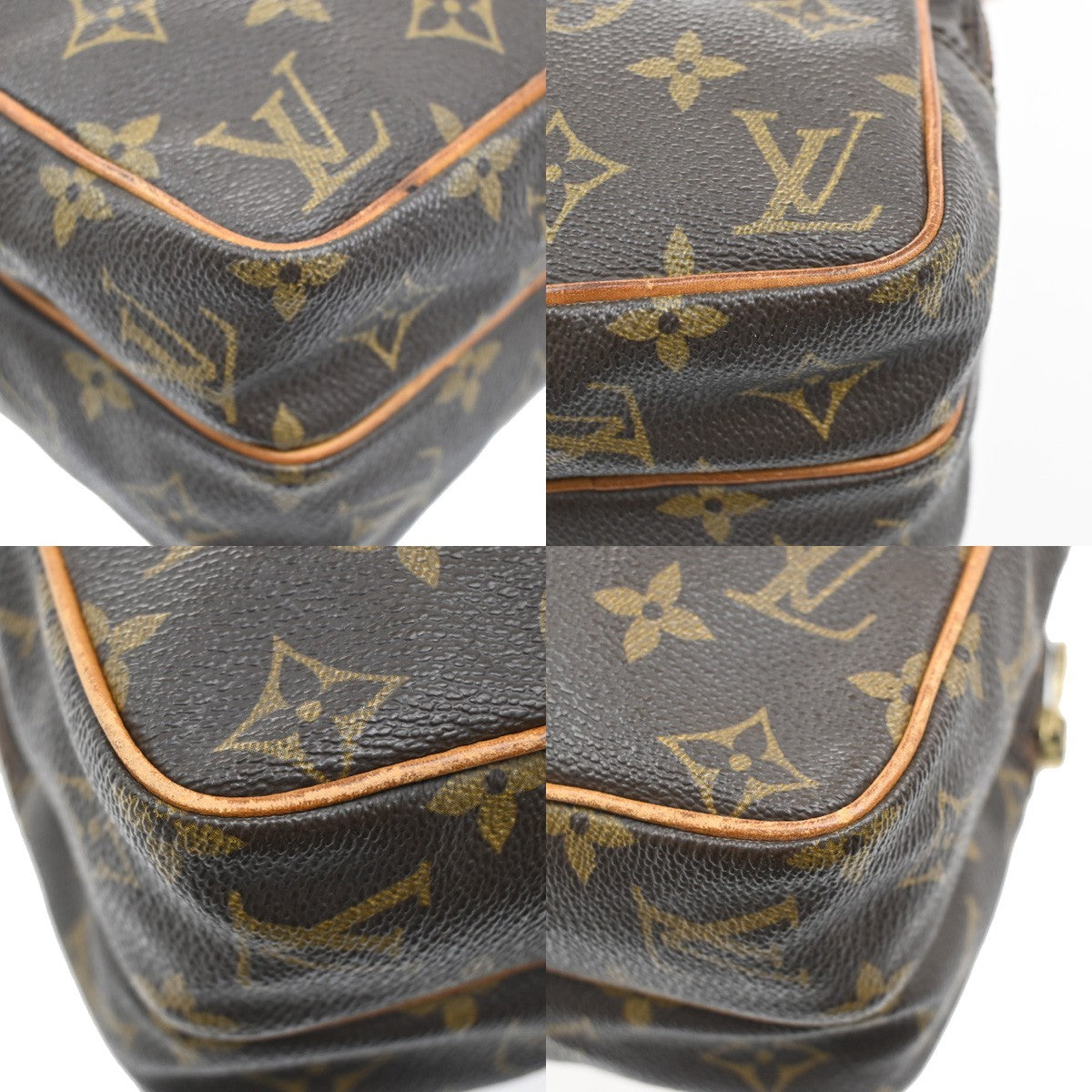 LOUIS VUITTON Mini Amazon Shoulder Bag Monogram Leather Brown M45238 86FC140