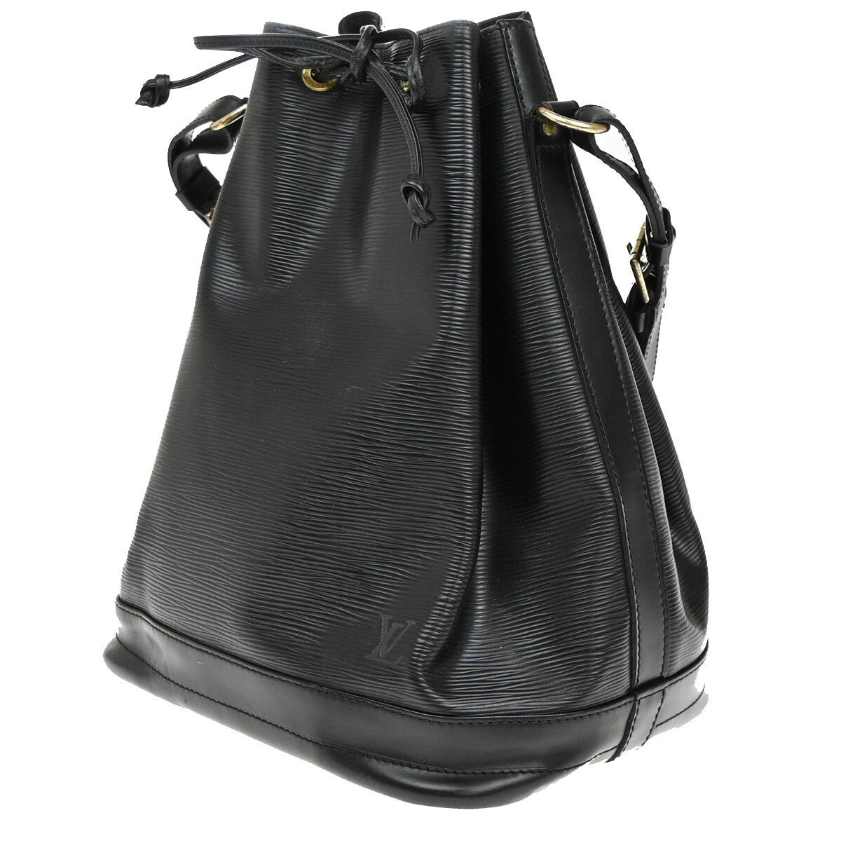 LOUIS VUITTON Noe GM Drawstring Shoulder Bag Epi Leather Black M59002 89EE276