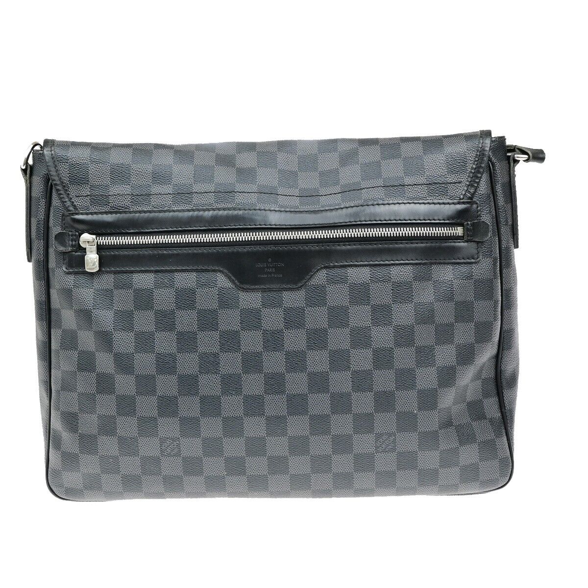 LOUIS VUITTON Daniel GM Crossbody Shoulder Bag Damier Graphite BK N58033 73ED874