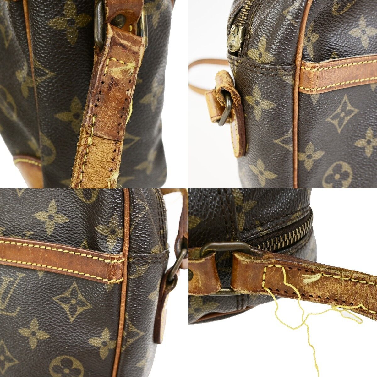 LOUIS VUITTON Trocadero 27 Shoulder Bag Monogram Leather Brown M51274 67FB198