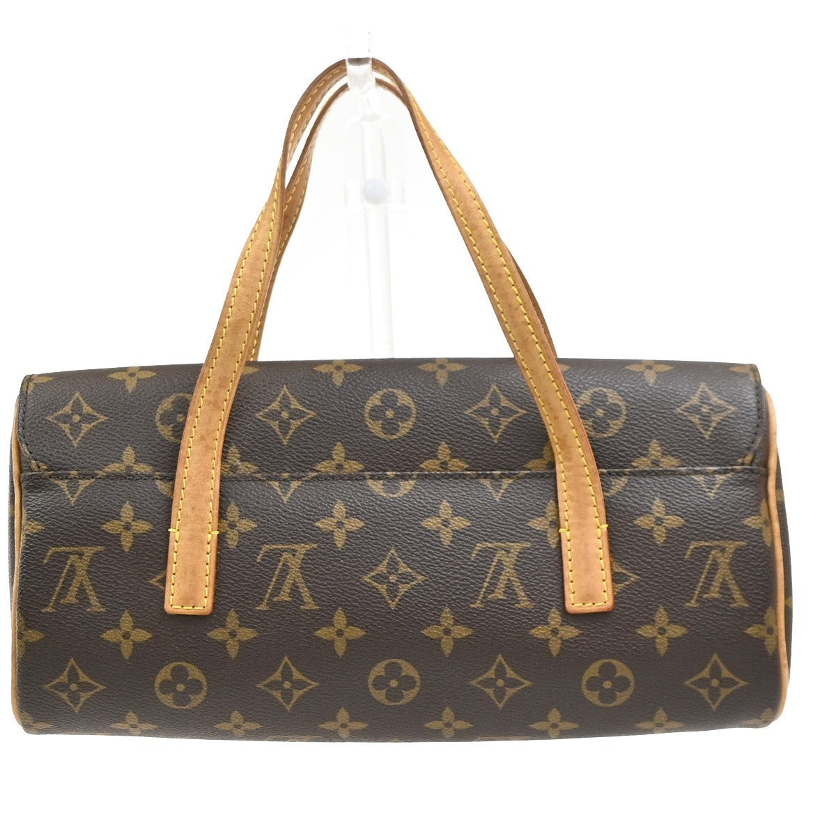 LOUIS VUITTON Sonatine Hand Bag Monogram Leather Brown France M51902 74MA597