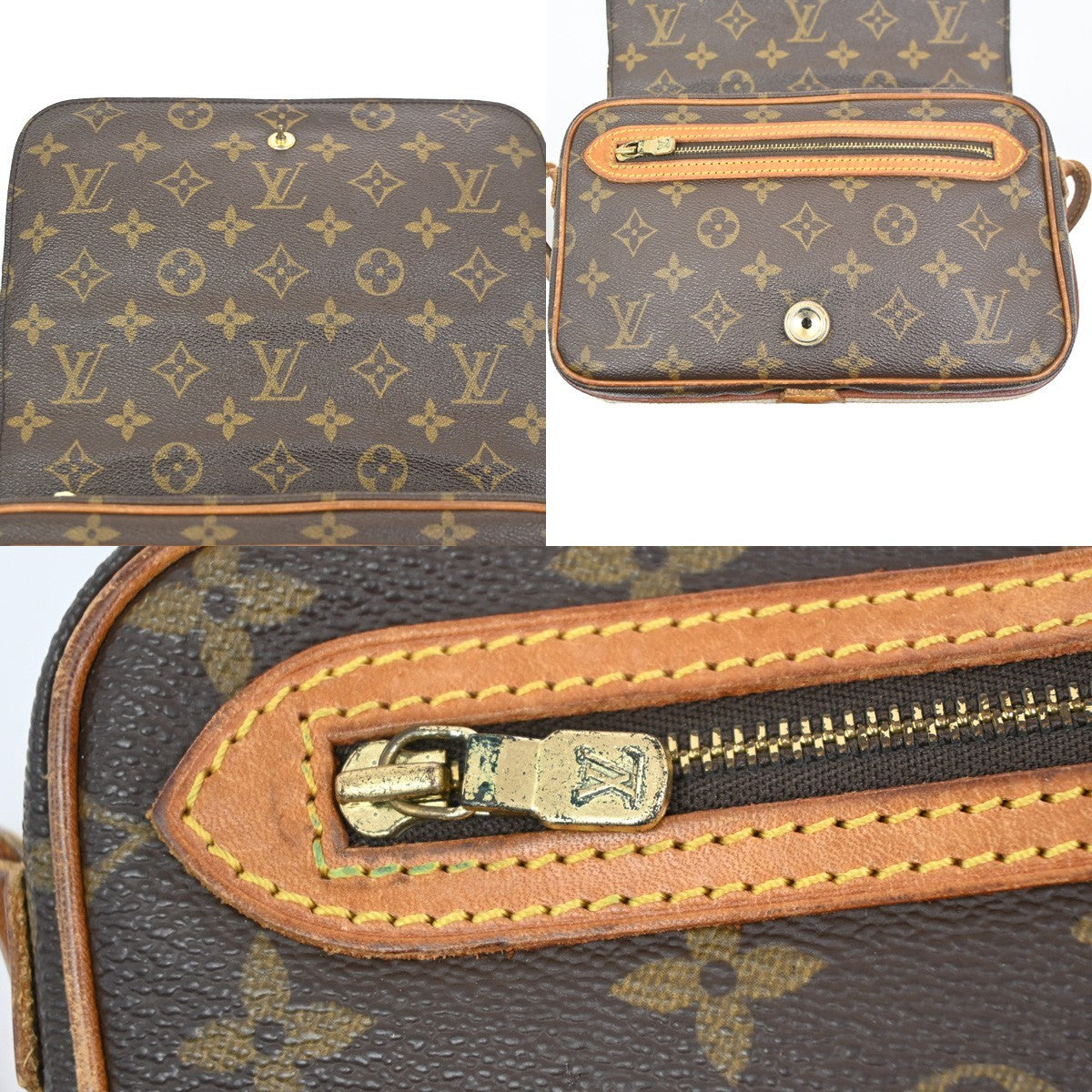 LOUIS VUITTONI Saint Germain 24 Shoulder Bag Monogram Leather BN M51210 33PA076