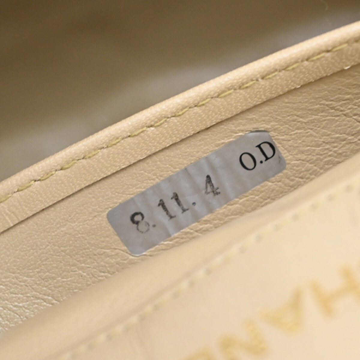 CHANEL CC Logo Mini Matelasse Chain Shoulder Bag Leather Beige GHW 675RF438
