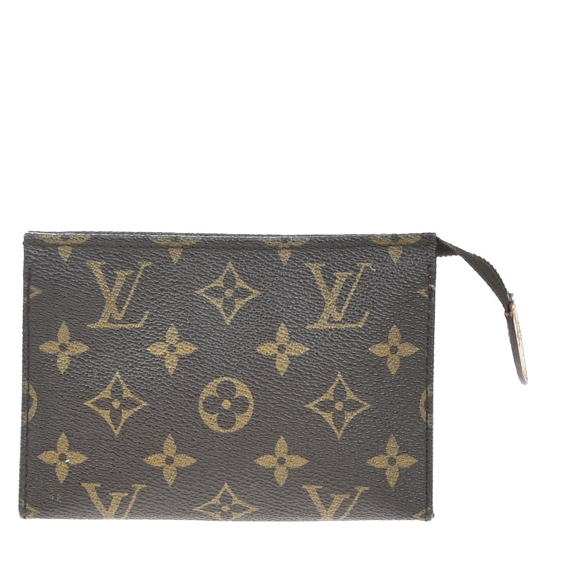 LOUIS VUITTON Poche Toilette 15 Clutch Pouch Bag Monogram Leather M47546 02EF972