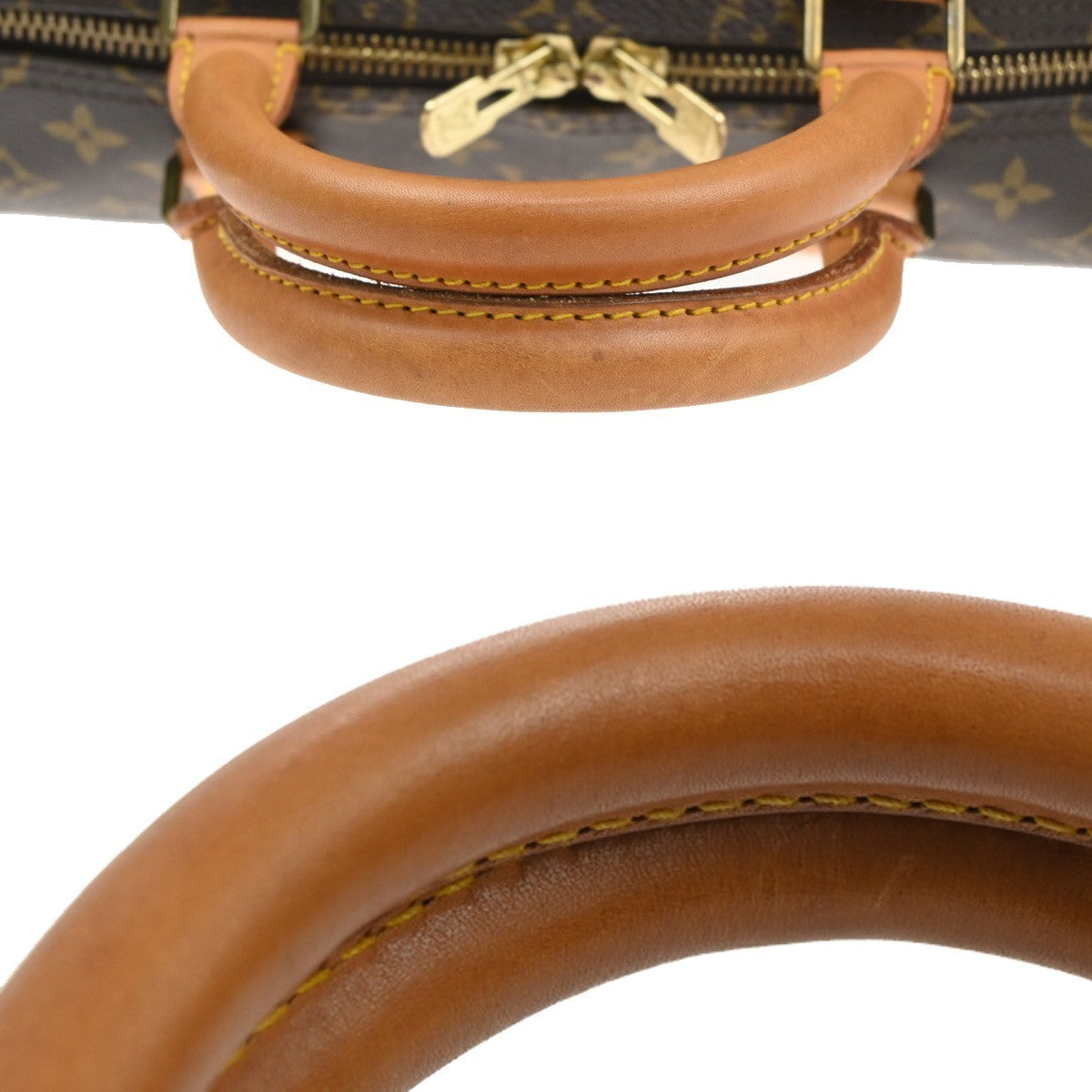 LOUIS VUITTON Keepall Bandouliere 55 2Way Hand Bag Monogram Brown M41414 96SA124