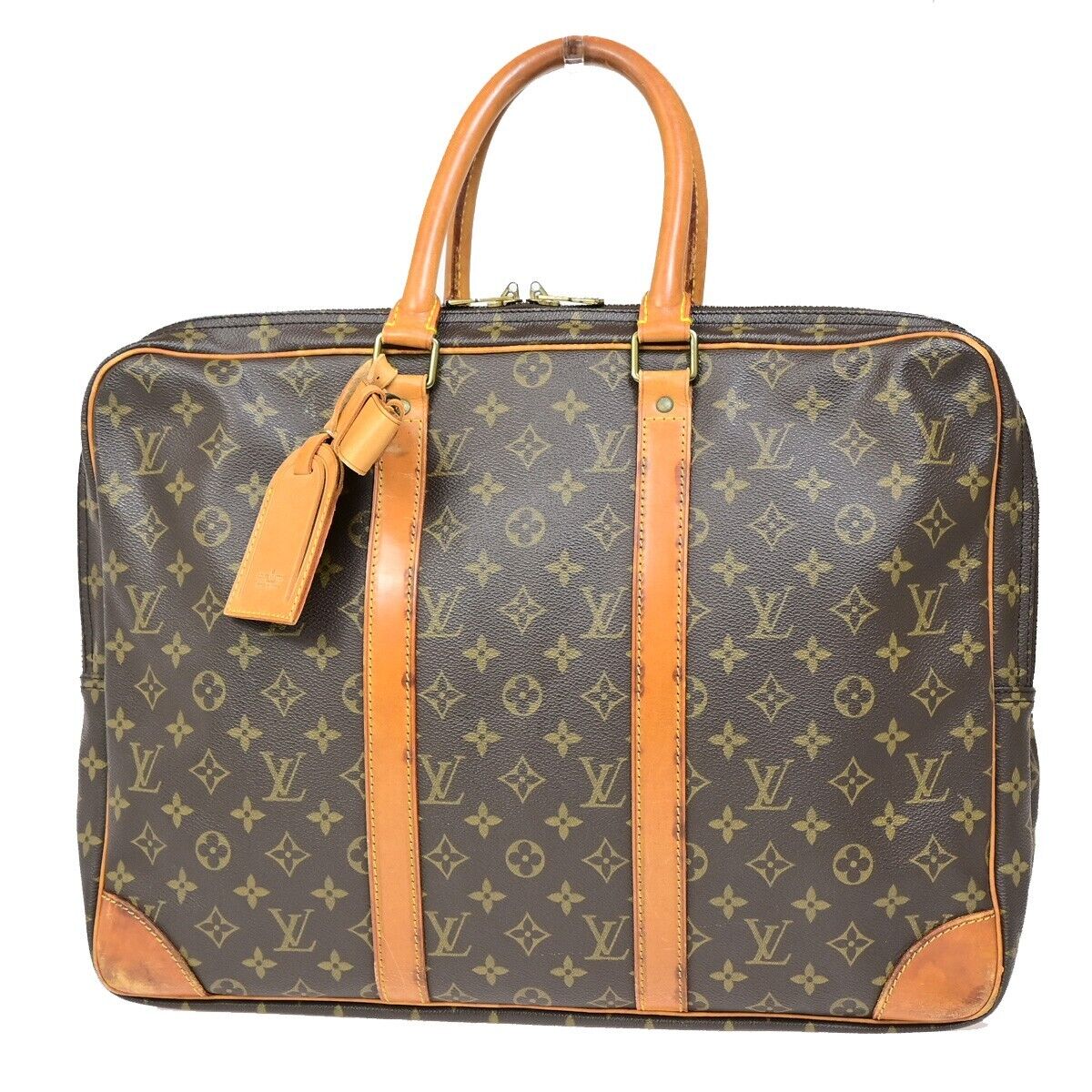 LOUIS VUITTON Sac 24 Heures Travel Hand Bag Monogram Leather BN M41387 33EB519