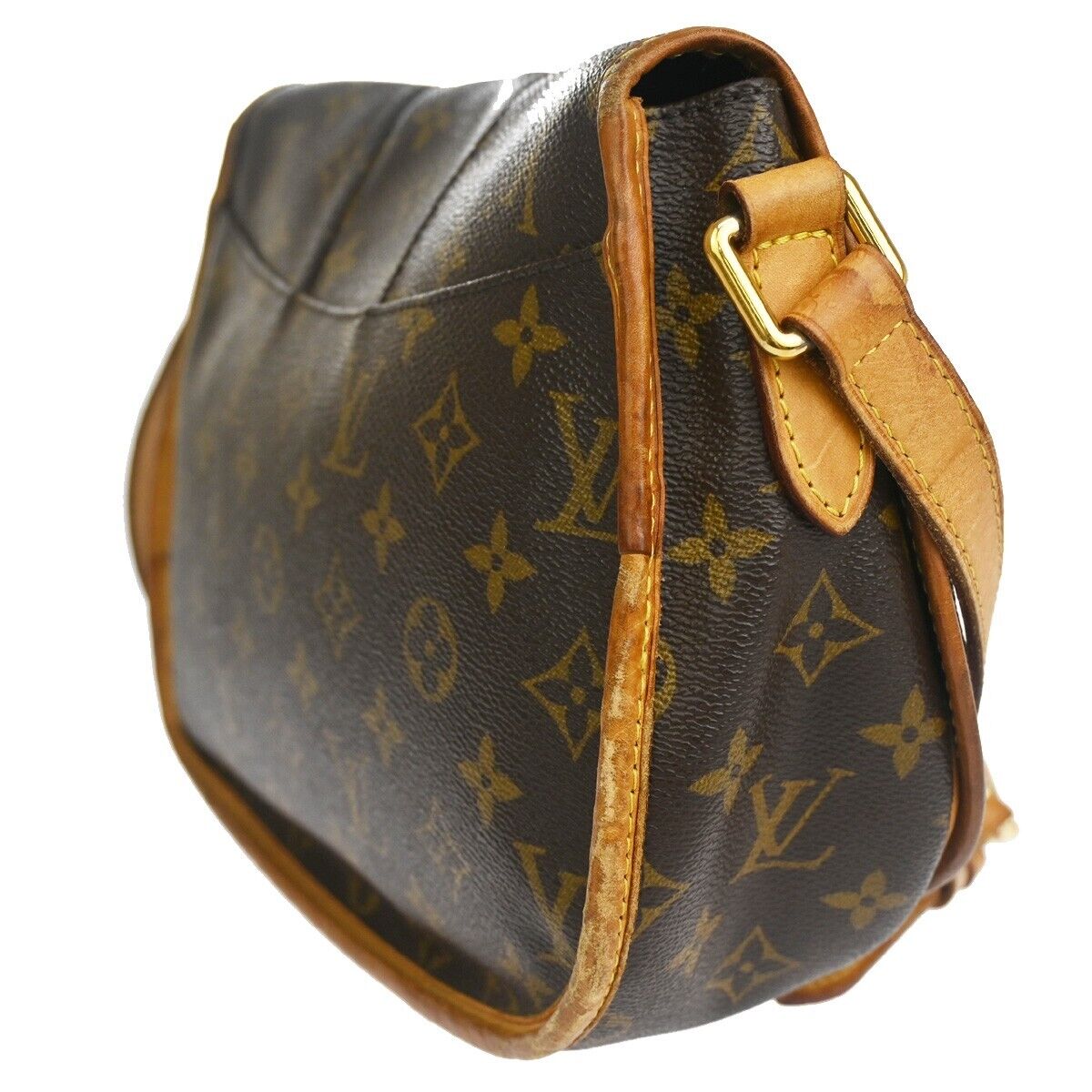 LOUIS VUITTON Menilmontant PM Shoulder Bag Monogram Leather BN M40474 72ED306