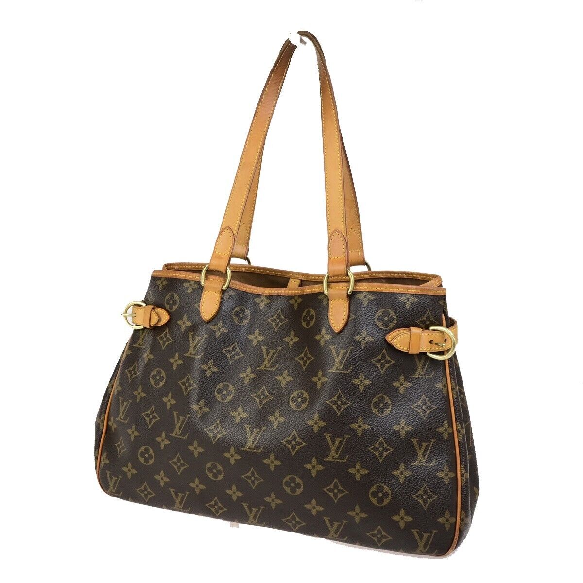 LOUIS VUITTON Batignolles Horizontal Shoulder Bag Monogram Brown M51154 80FB301