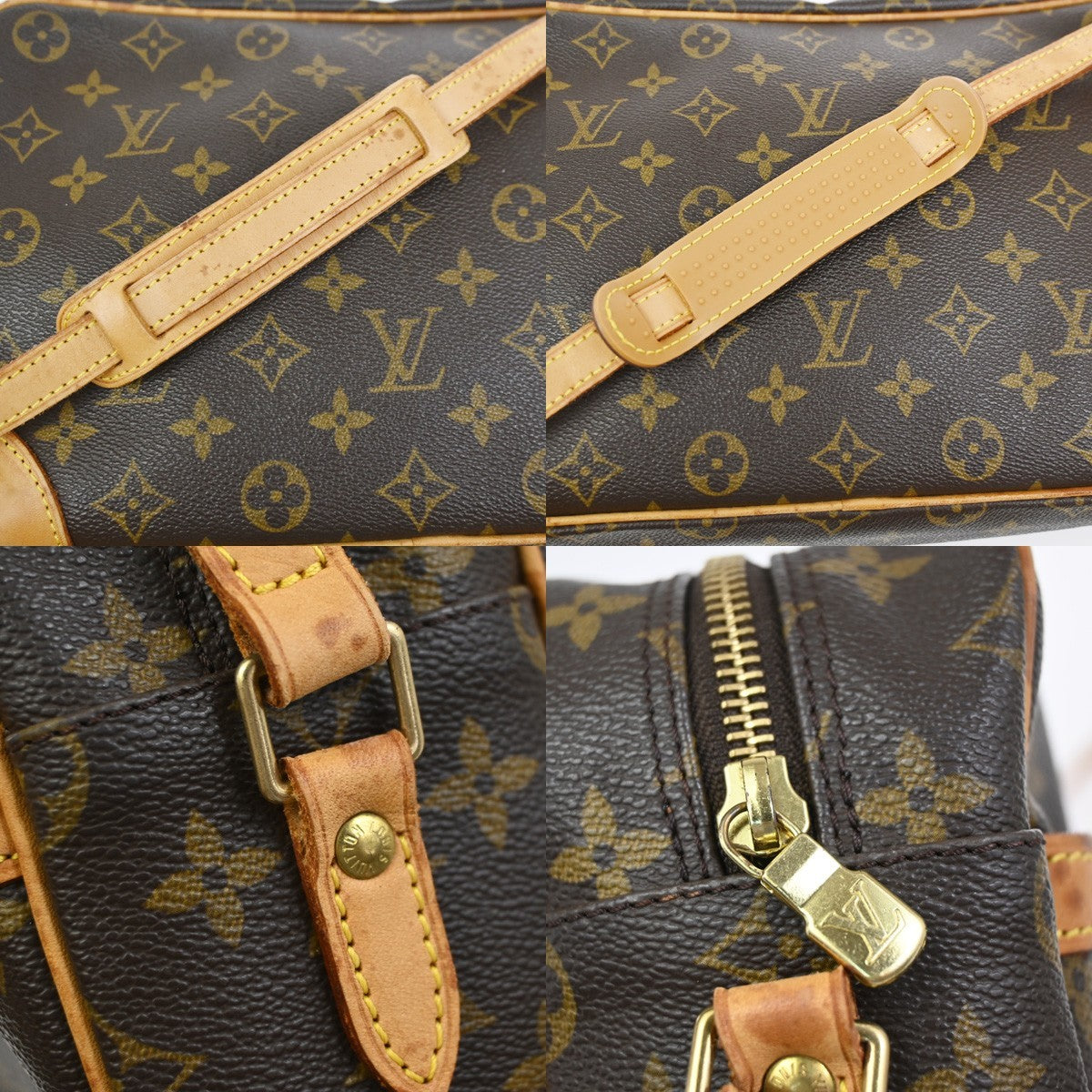 LOUIS VUITTON Trocadero 30 Shoulder Bag Monogram Leather Brown M51272 87ZA299