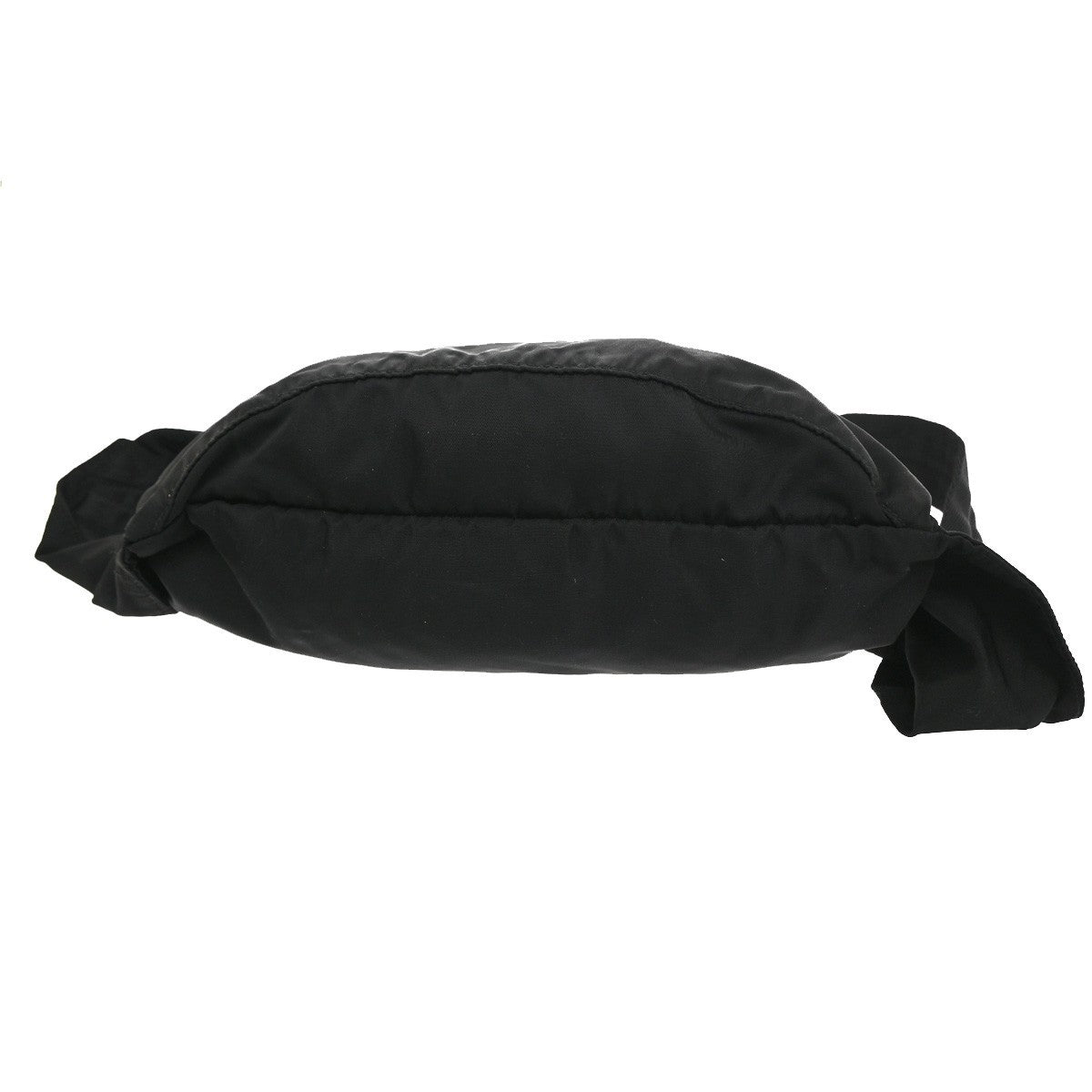 PRADA MILANO Tessuto Bum Bag Nylon Leather Black Italy 67CB022