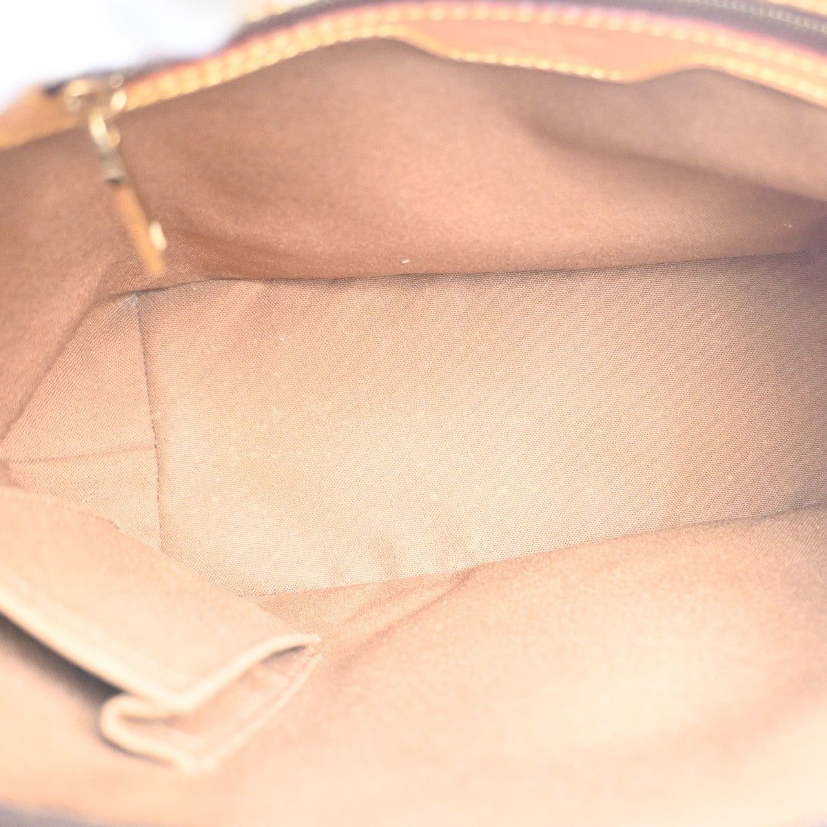LOUIS VUITTON Cabas Piano Shoulder Bag Monogram Leather Brown M51148 16KC815