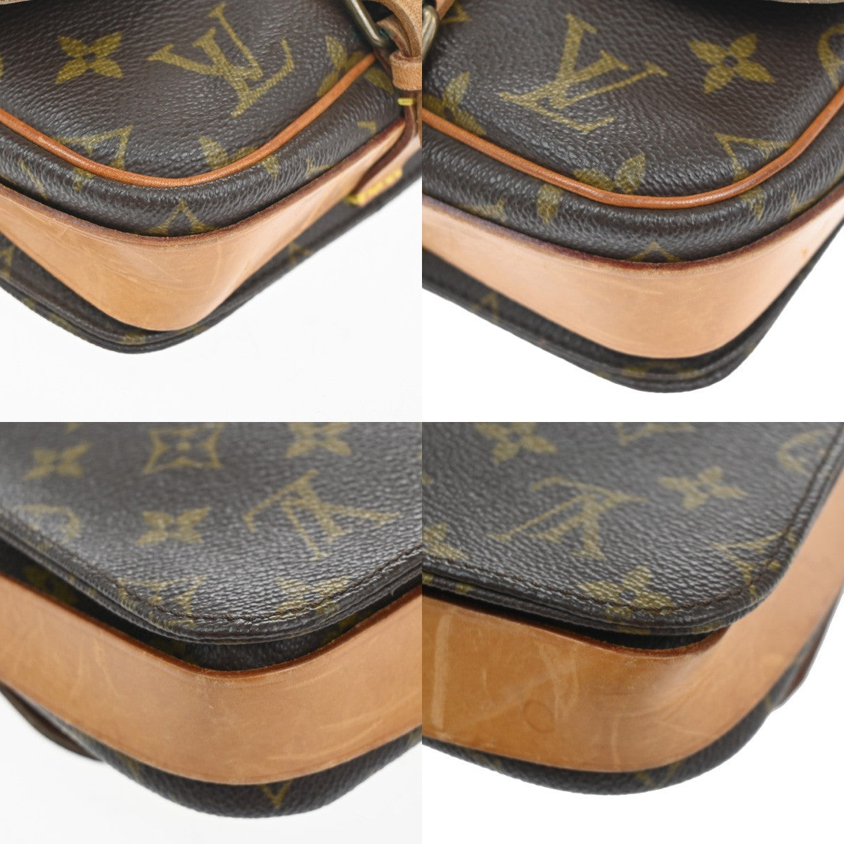 LOUIS VUITTON Mini Cartouchiere Shoulder Bag Monogram Leather BN M51254 34KP588