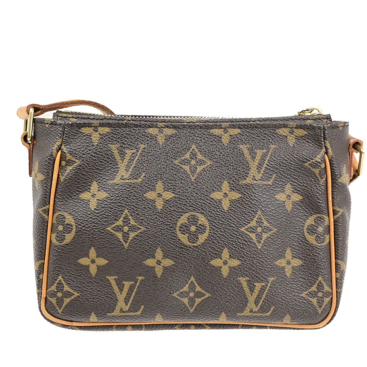 LOUIS VUITTON Viva Cite PM Shoulder Bag Monogram Leather Brown M51165 18SJ583
