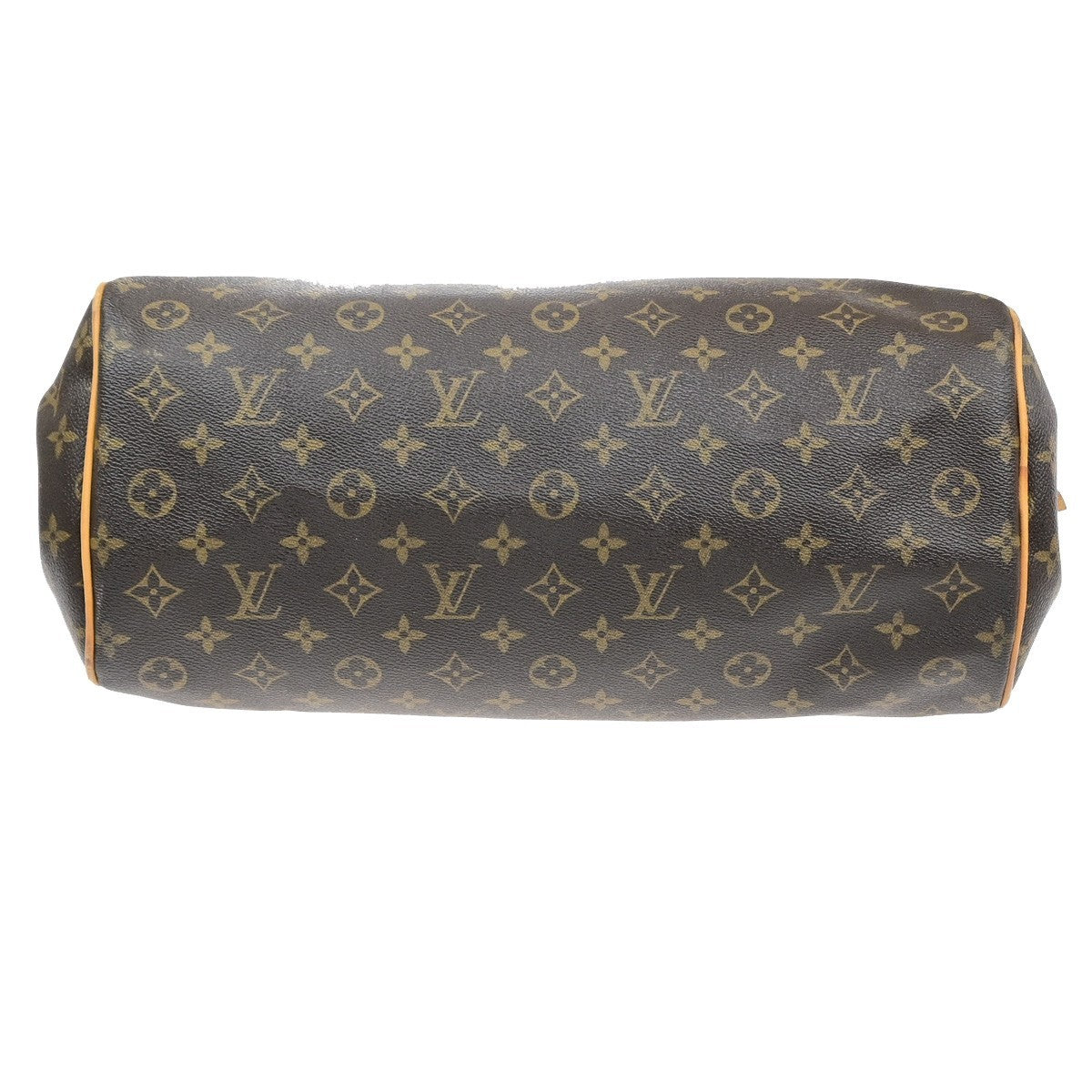 LOUIS VUITTON Montorgueil GM Shoulder Bag Monogram Leather Brown M95566 58YJ266
