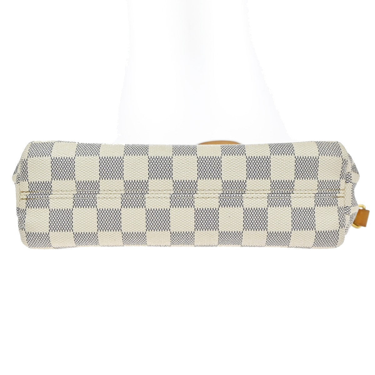 LOUIS VUITTON LV Croisette Shoulder Bag Damier Azur Leather N41581 23CB063