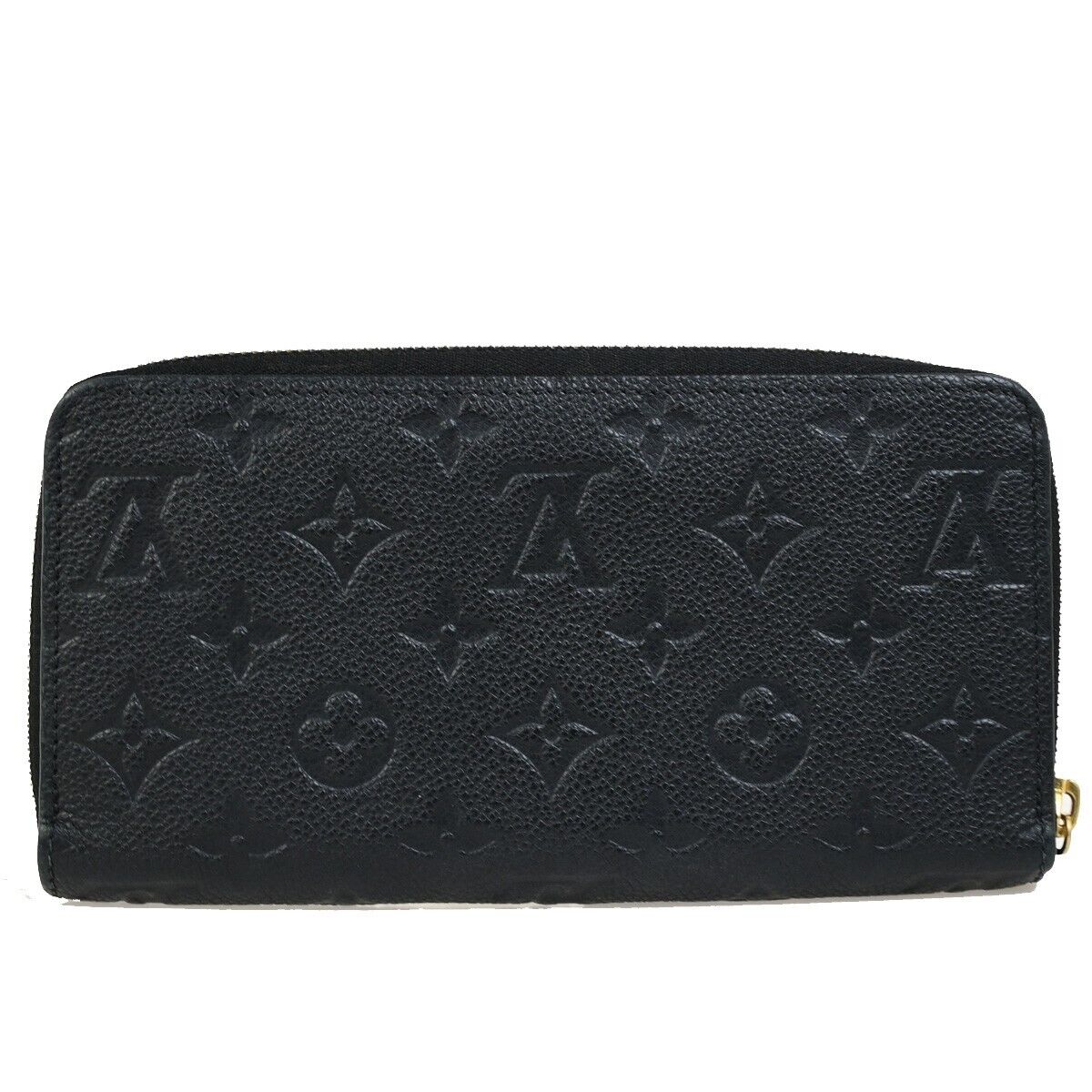 LOUIS VUITTON LV Zippy Long Wallet Monogram Empreinte Balck M93435 79FB264