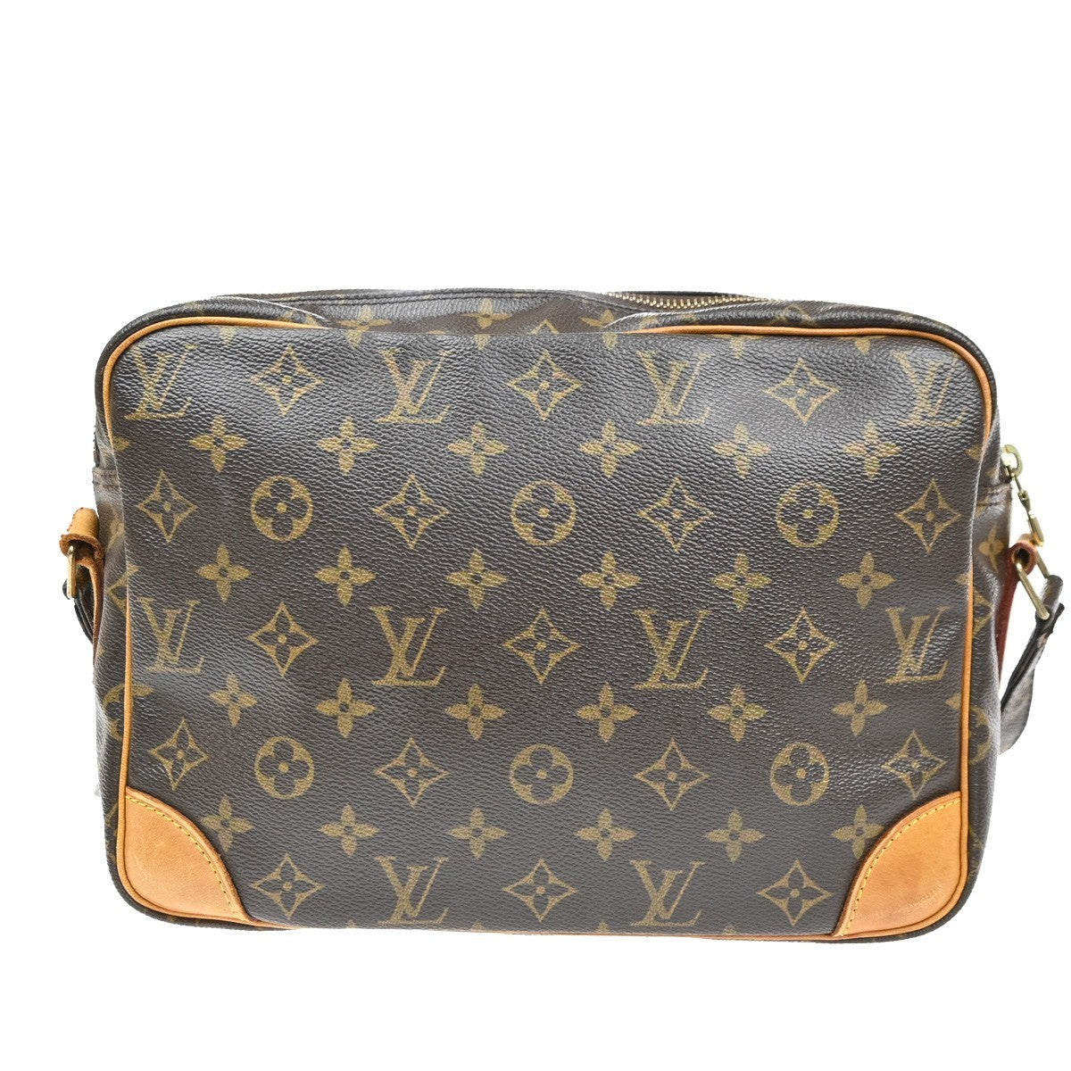 LOUIS VUITTON Nile Crossbody Shoulder Bag Monogram Leather Brown M45244 70SA024