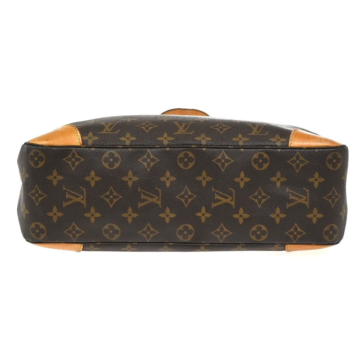 LOUIS VUITTON Boulogne 35 Shoulder Bag Monogram Leather Brown M51260 84YJ042