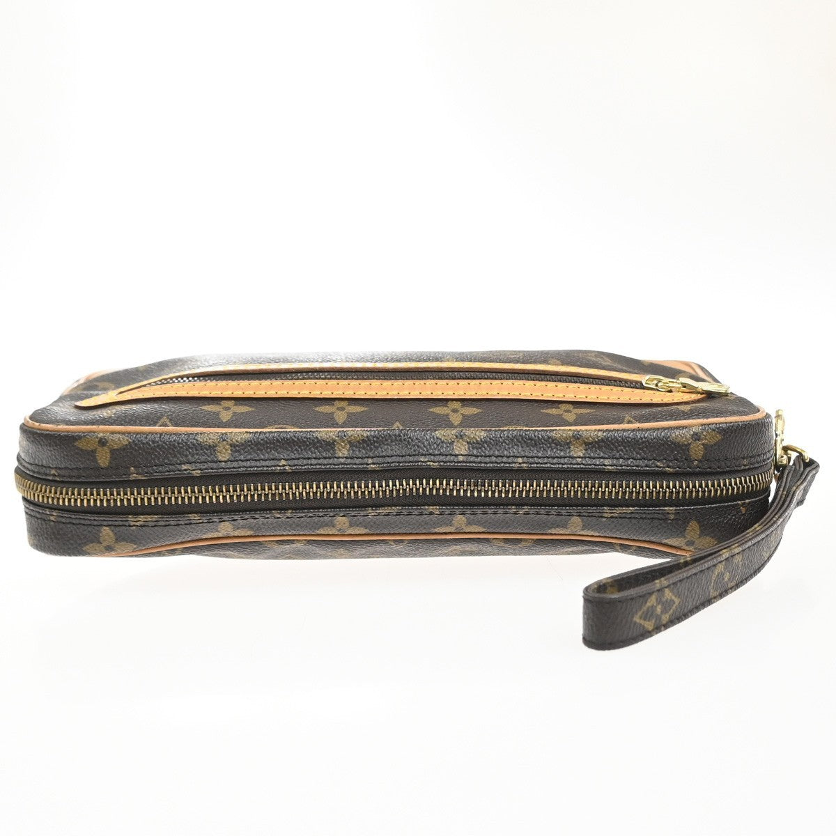 LOUIS VUITTON Marly Dragonne GM Clutch Hand Bag Monogram Brown M51825 33MA520