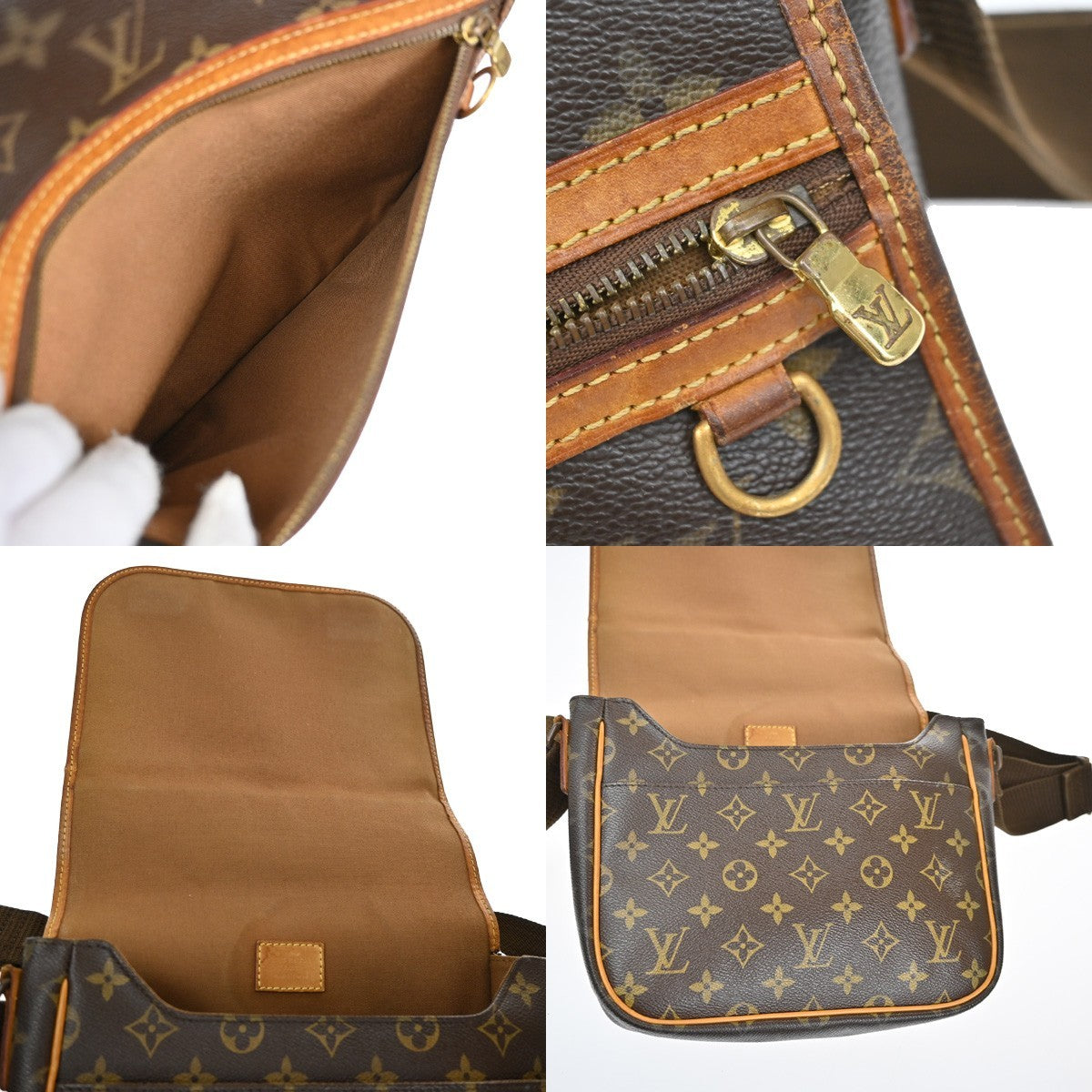 LOUIS VUITTON Messenger Bosphore PM Shoulder Bag Monogram Leather M40106 80KB567