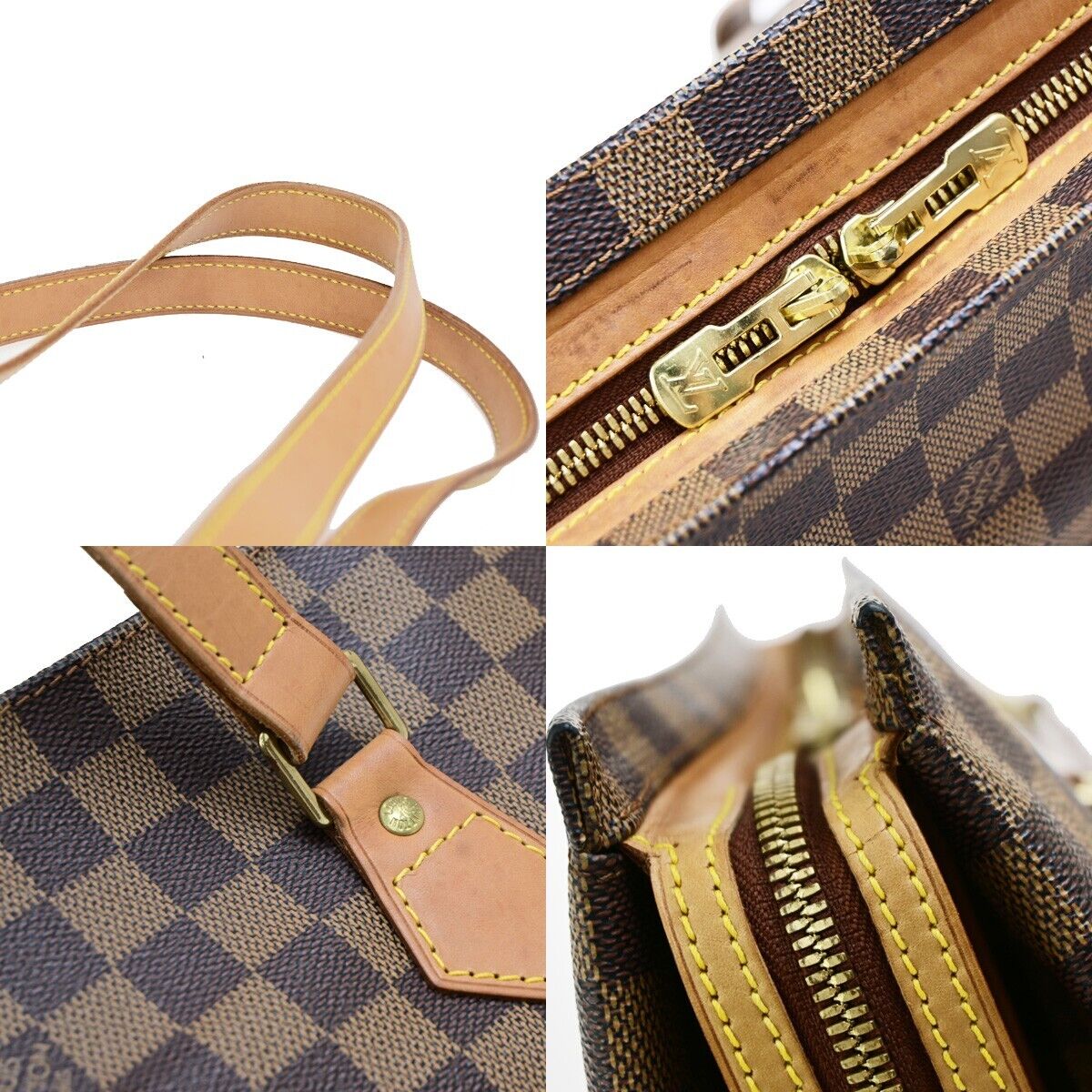 LOUIS VUITTON Columbine Shoulder Bag Damier Ebene Leather N99037 Edition 11EC921