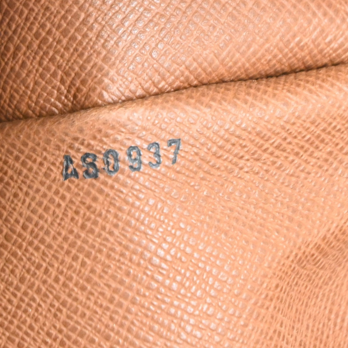 LOUIS VUITTON Boulogne 35 Shoulder Bag Monogram Leather Brown M51260 76KB633