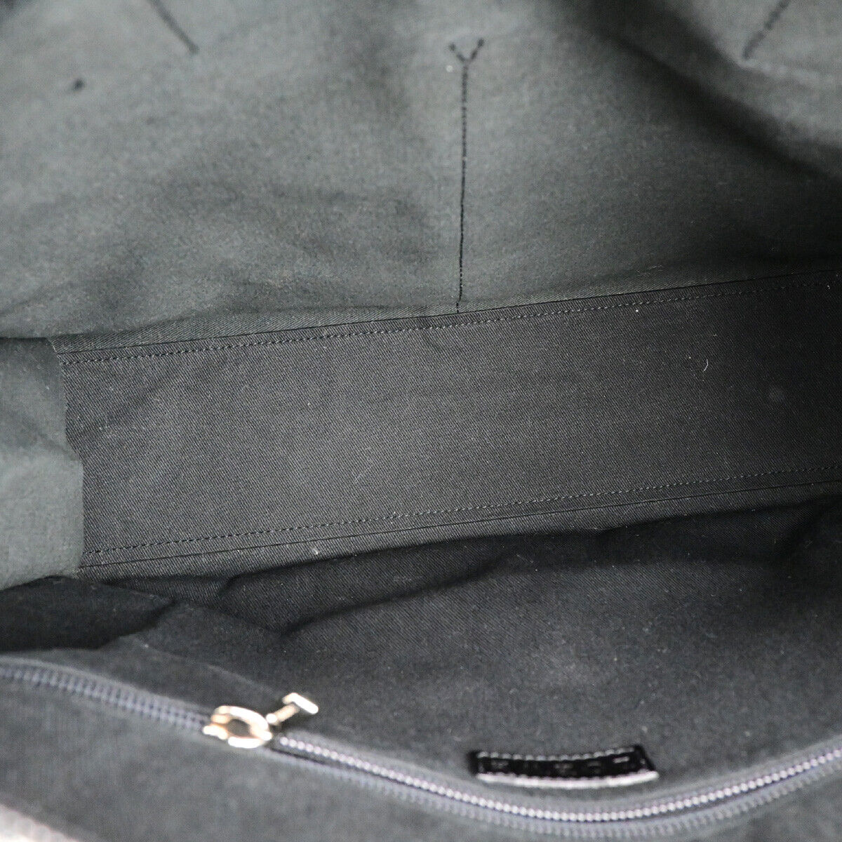LOEWE Logo Anagram Shoulder Hand Bad Canvas Leather Black SHW Spain 30YG579