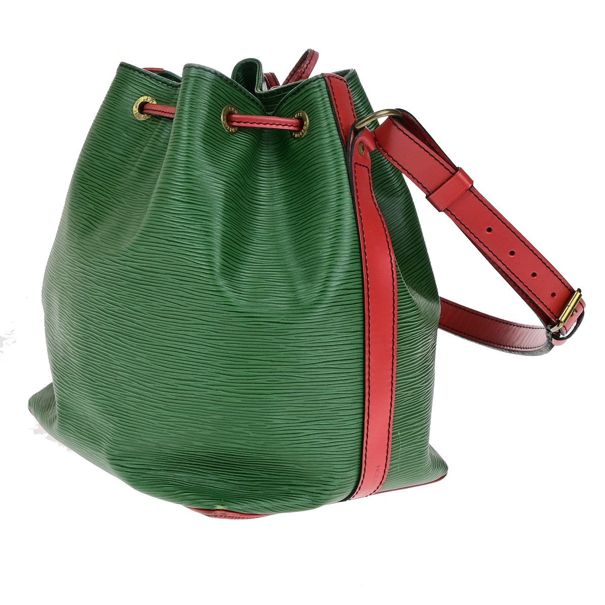 LOUIS VUITTON Petit Noe Drawstring Shoulder Bag Epi Leather GN RD M44147 64YG725