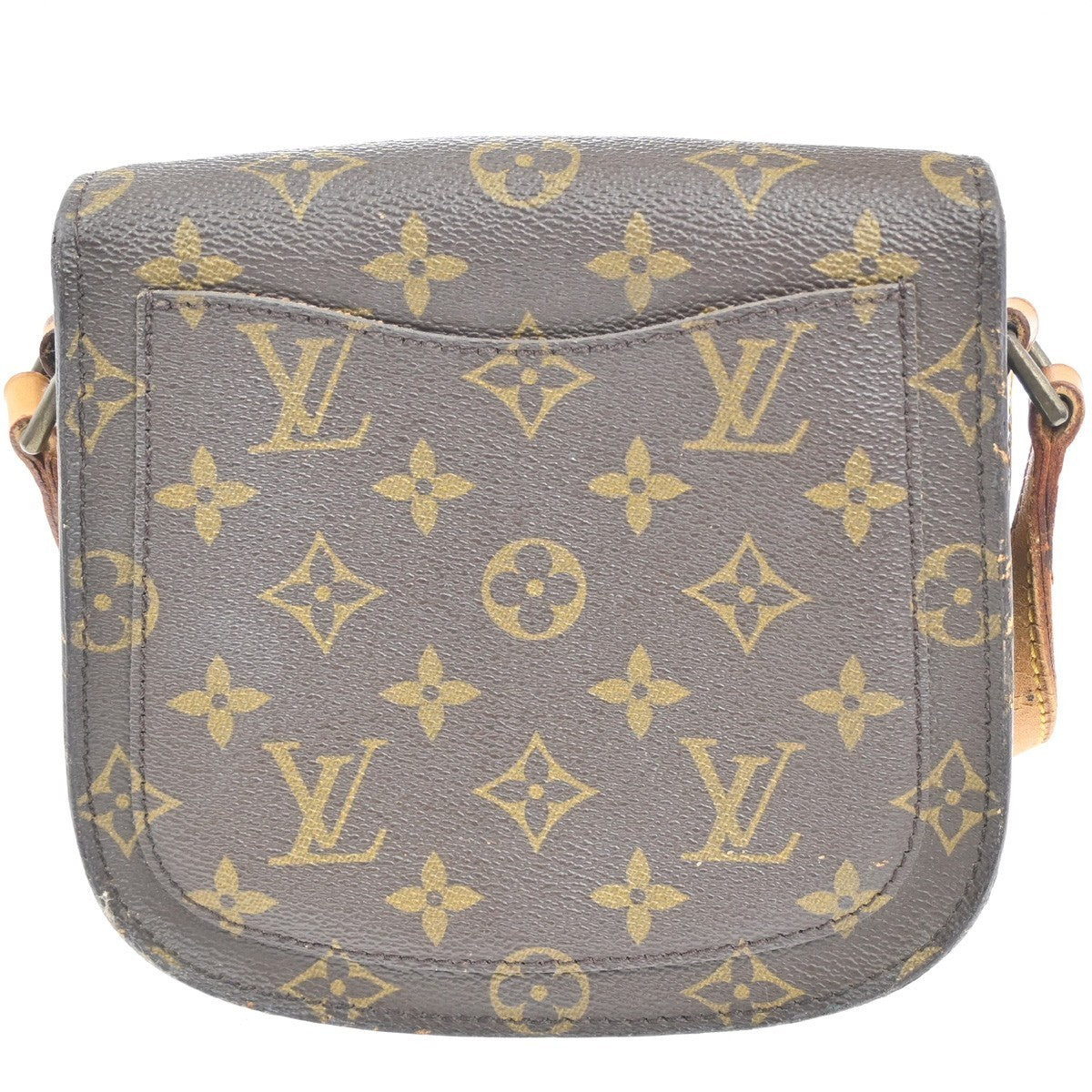 LOUIS VUITTON Mini Saint Cloud Shoulder Bag Monogram Leather BN M51244 35KP461