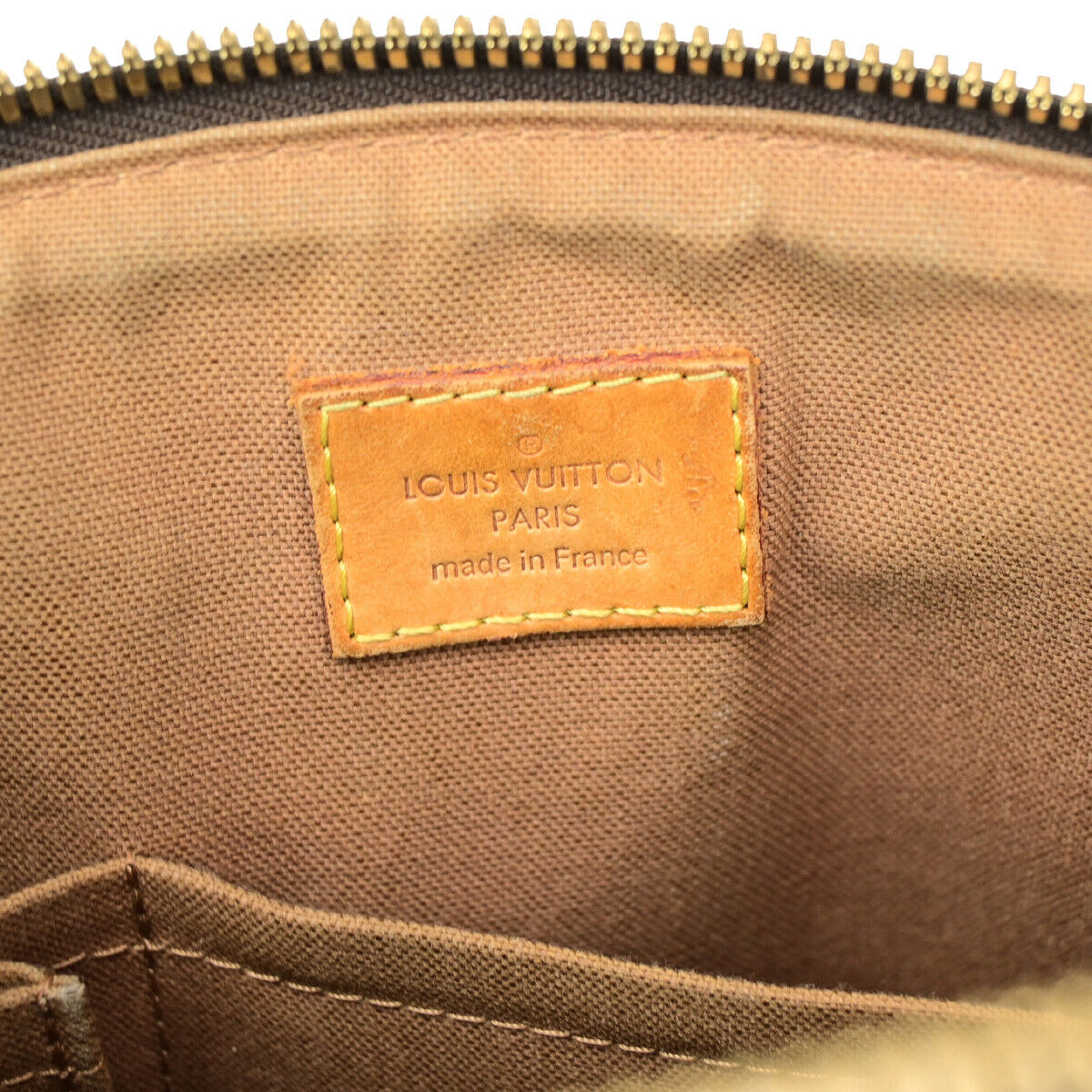 LOUIS VUITTON Tivoli PM Hand Bag Monogram Leather Brown France M40143 31SJ464