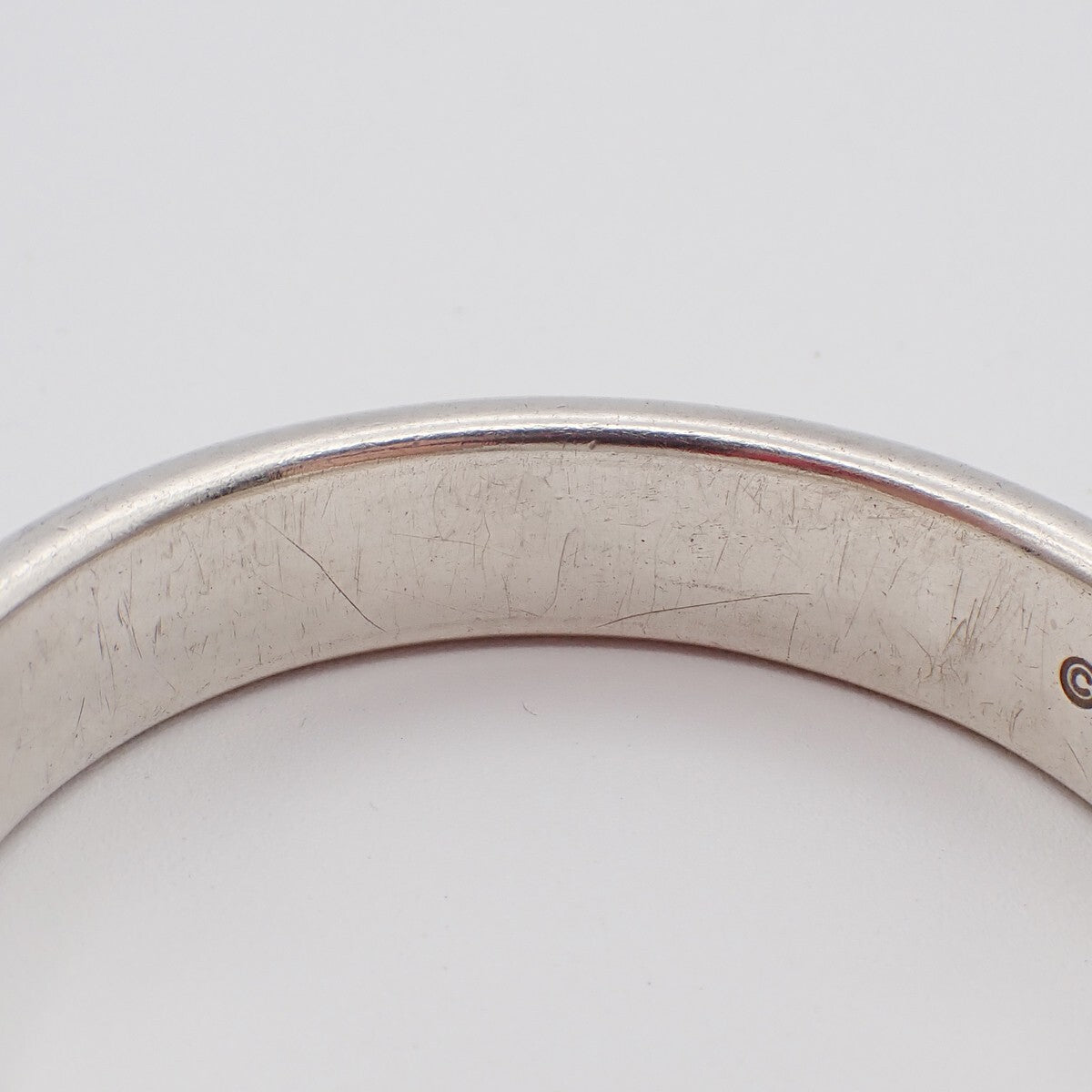 Tiffany & Co. Logo 1987 Bangle Bracelet Silver 925 Accessory 69EE508