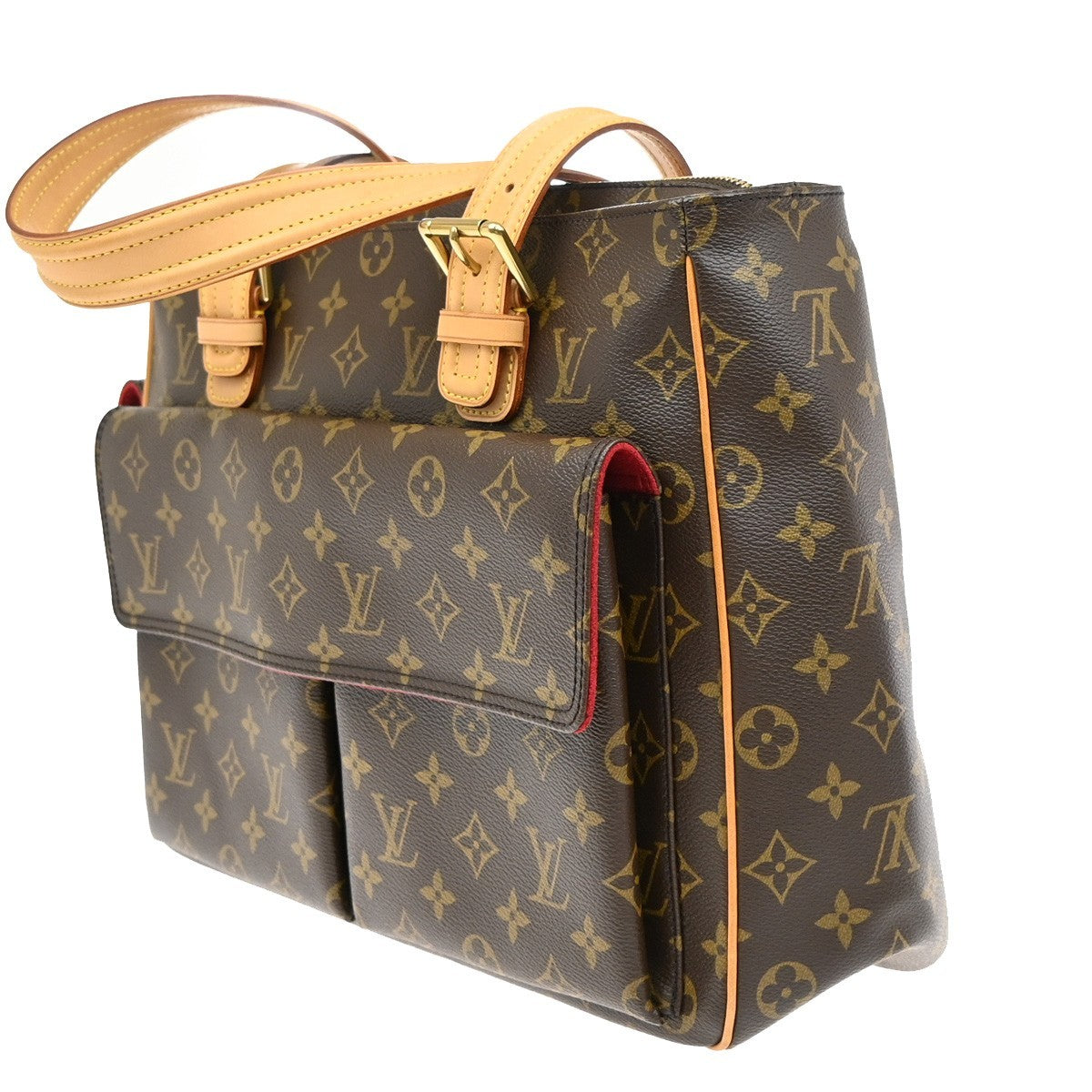 LOUIS VUITTON Multipli Cite Shoulder Bag Monogram Leather Brown M51162 42EG005