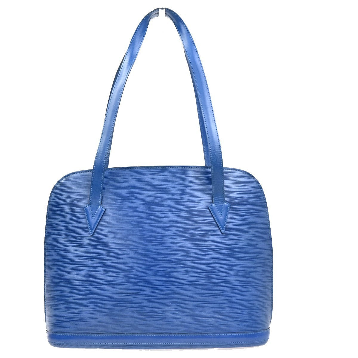 LOUIS VUITTON LV Lussac Shoulder Bag Epi Leather Blue France M52285 80MA281