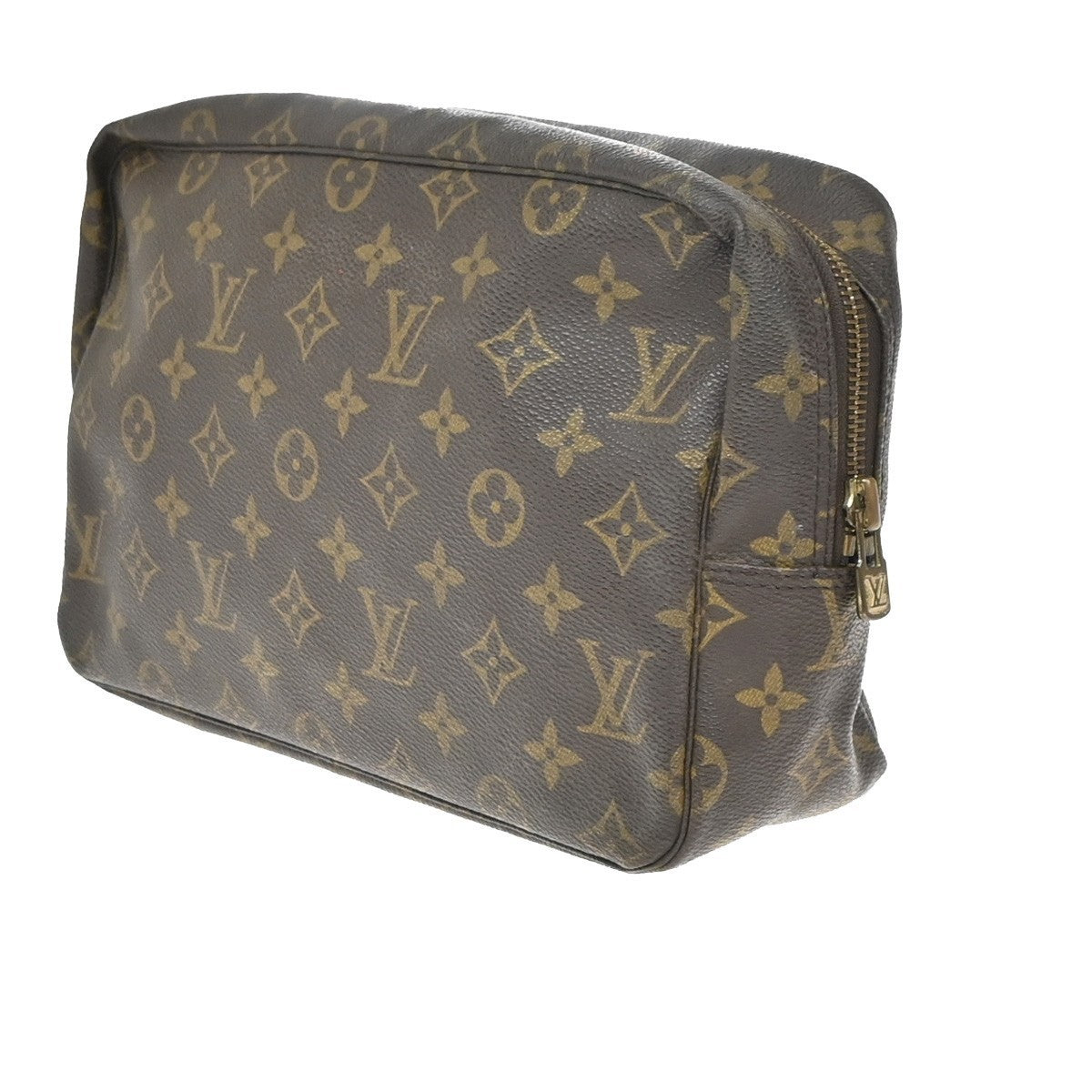 LOUIS VUITTON Trousse Toilette 28 Clutch Hand Bag Monogram Brown M47522 67KP215